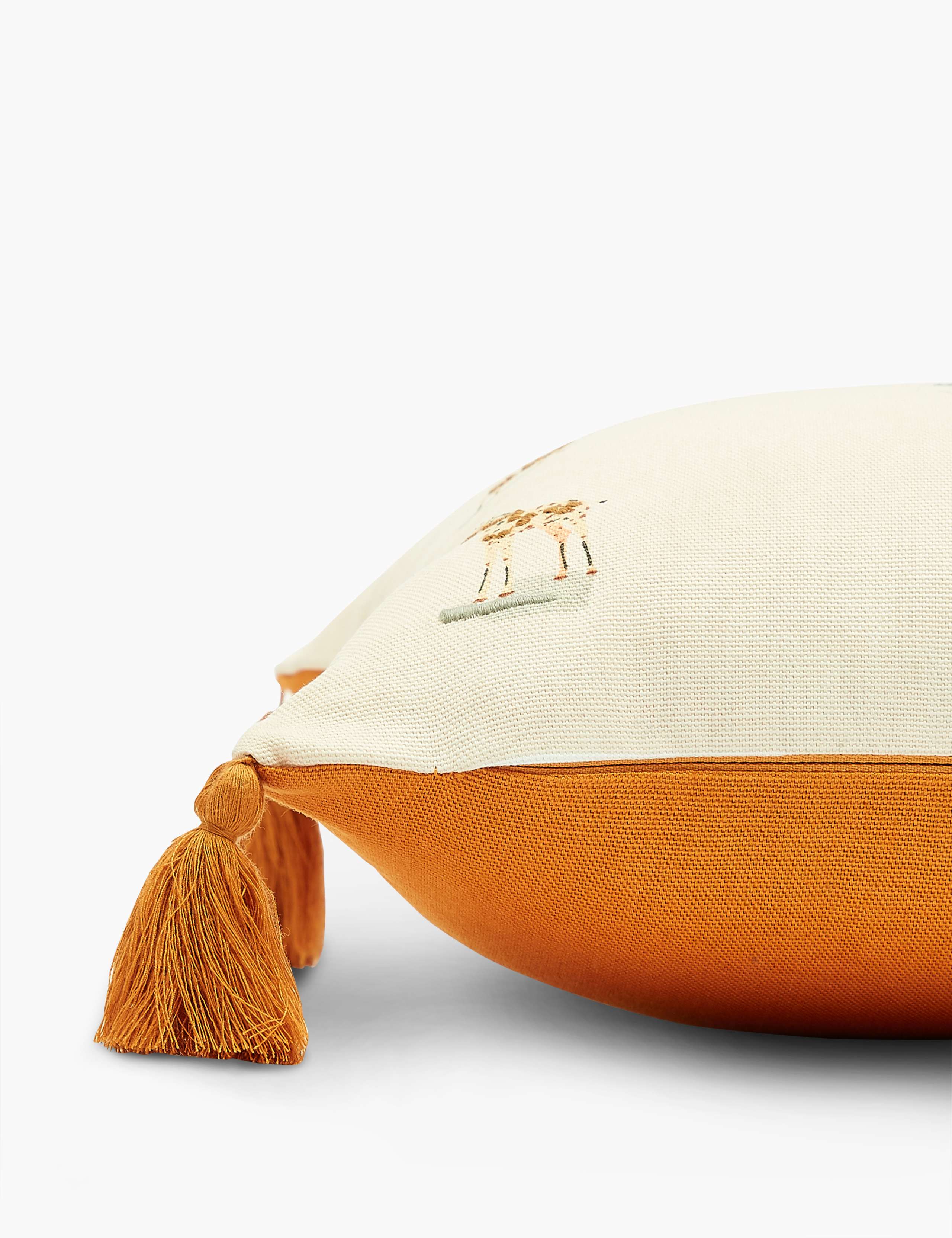 Pure Cotton Mini Embroidered Cushion 4 of 5