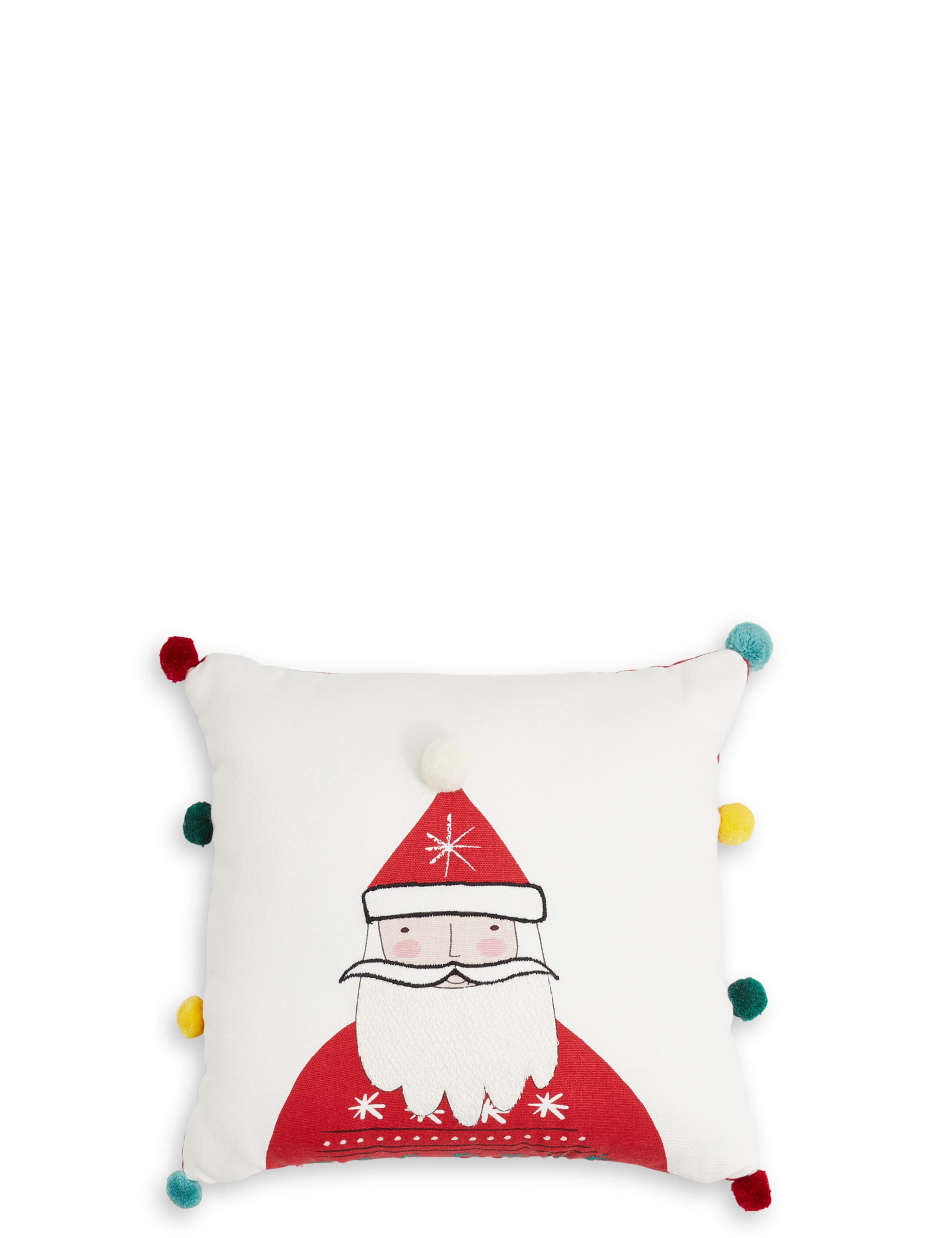 Mini Novelty Santa Cushion 1 of 2