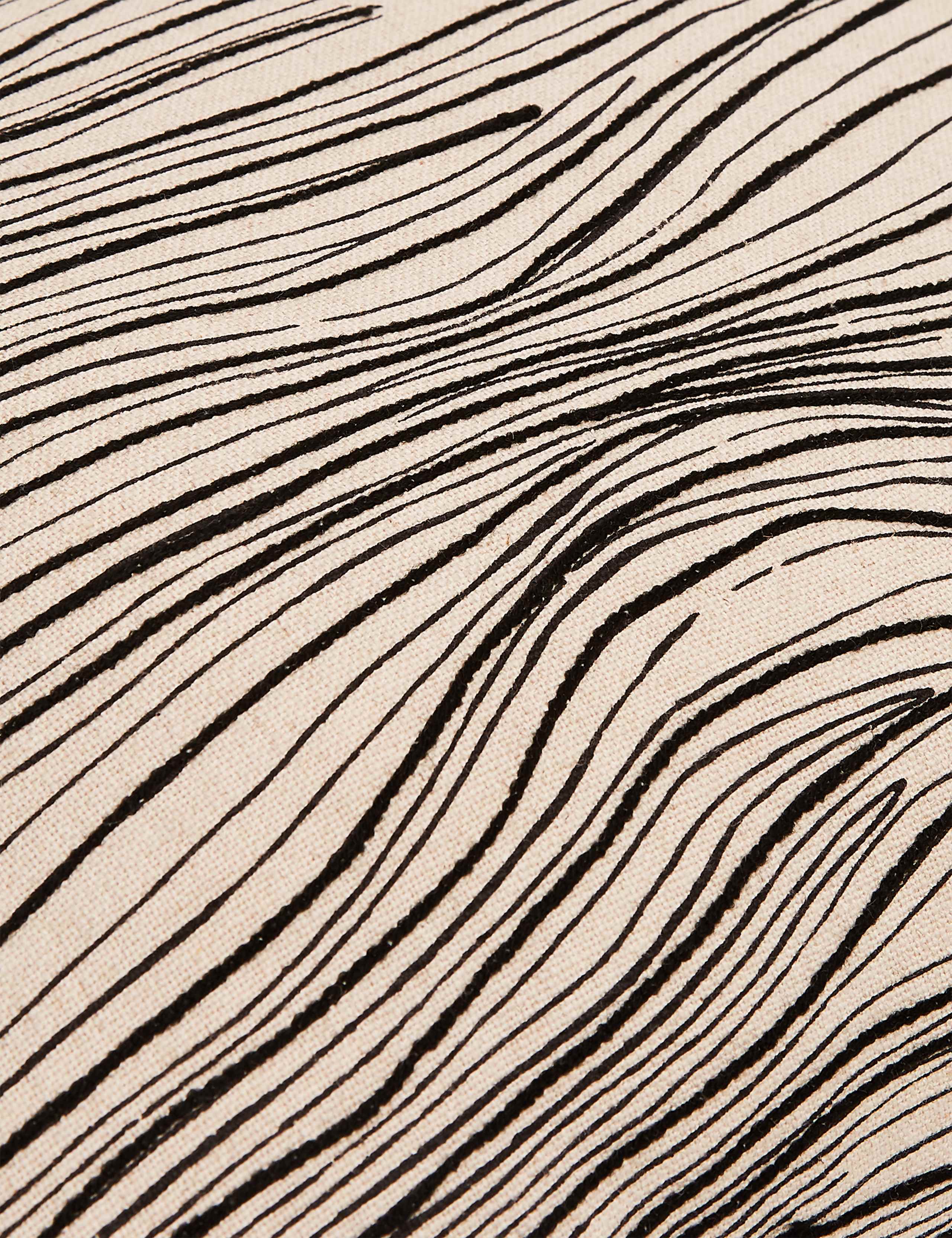 Embroidered Linear Spot Rectangle Cushion 3 of 5