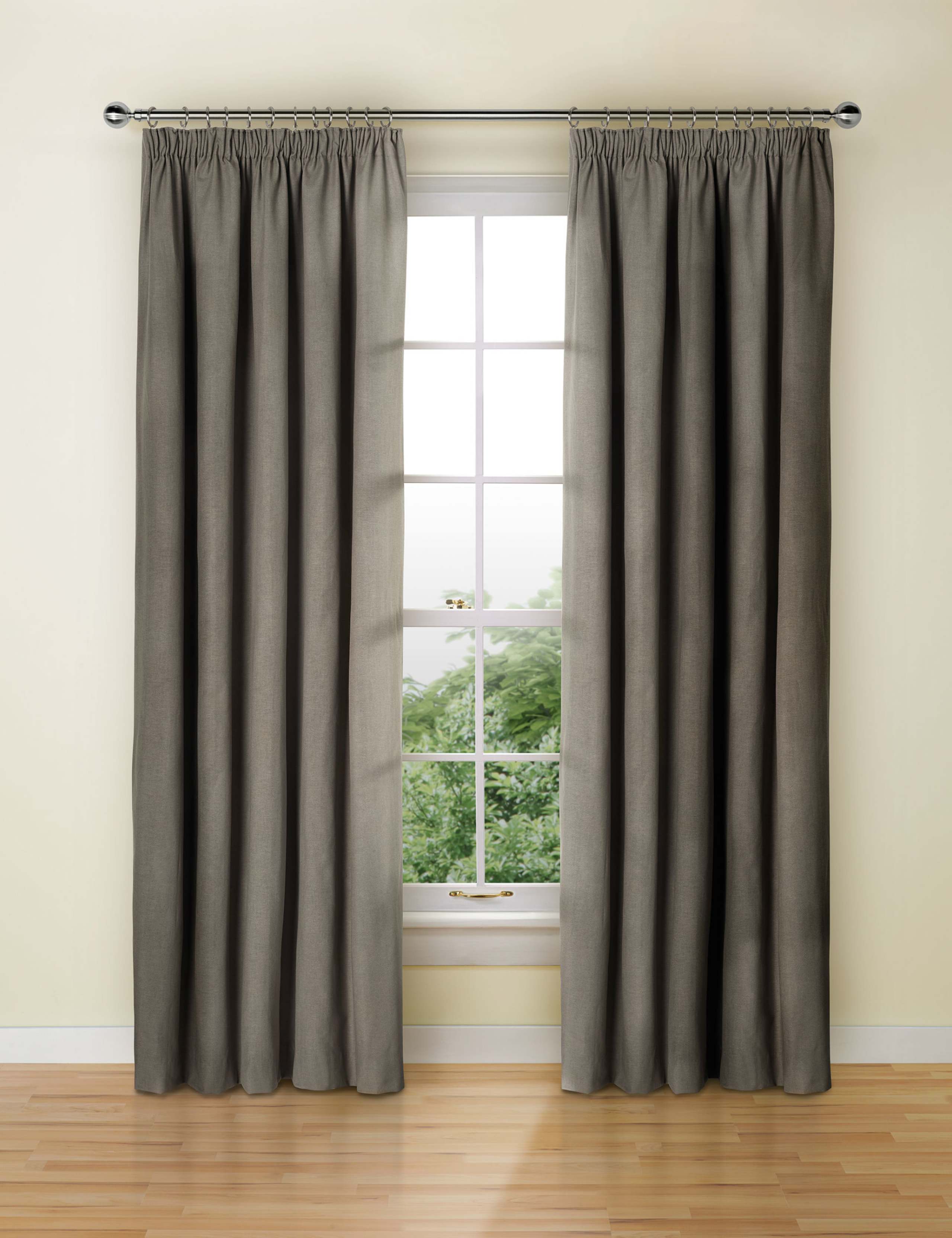 Thermal Pencil Pleat Blackout Curtains 1 of 2
