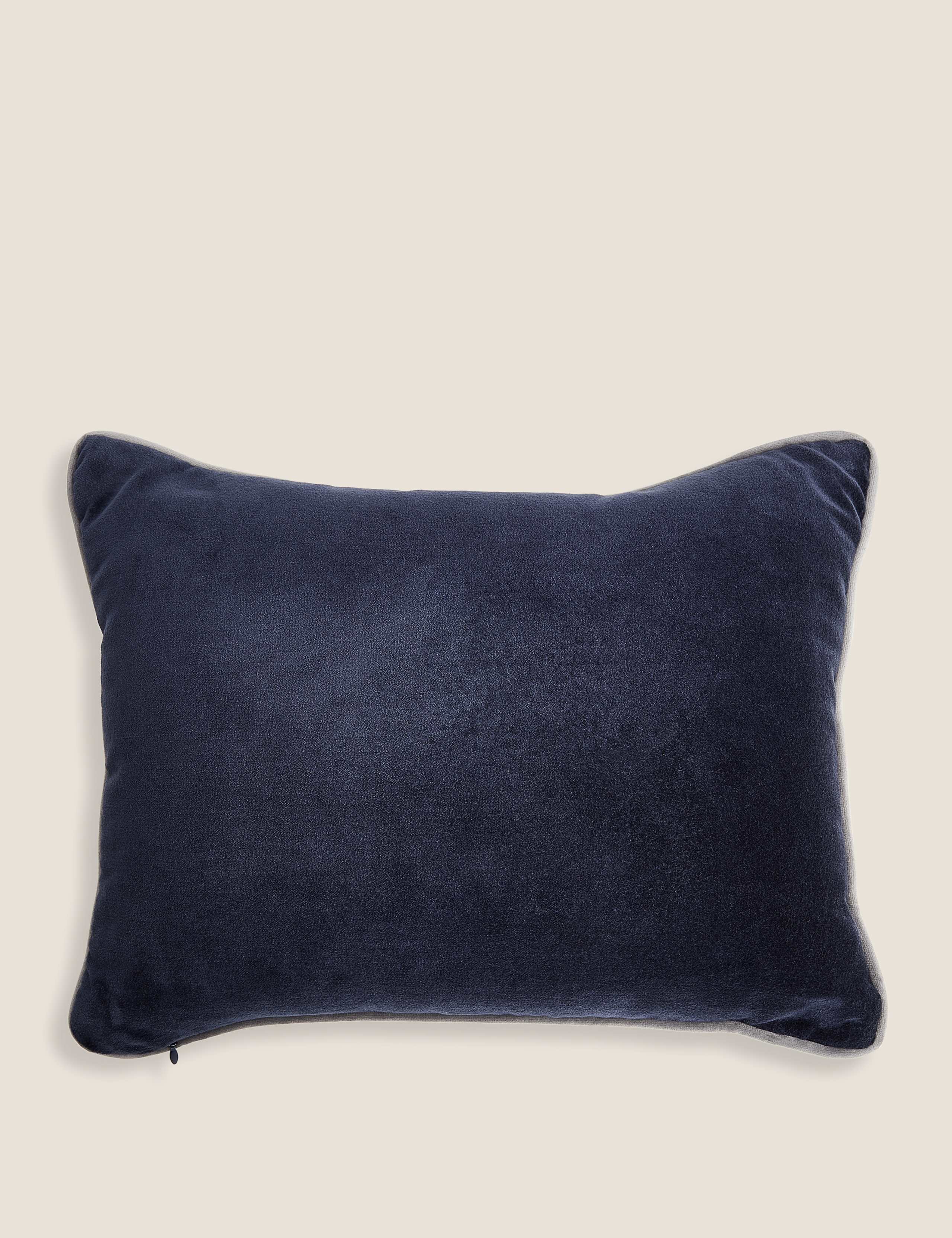 Velvet Butterfly Embroidered Bolster Cushion 5 of 6