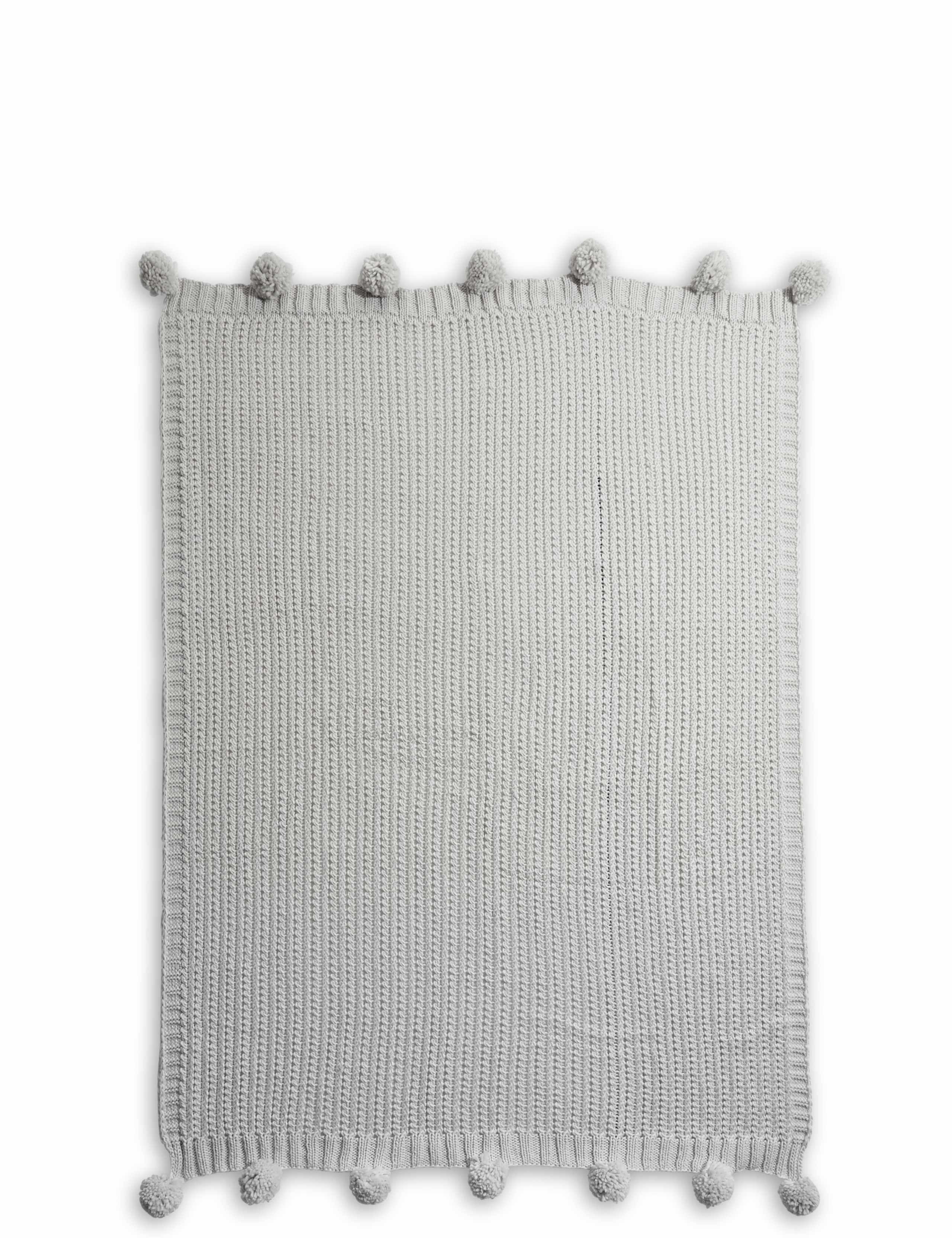 Chunky Pom Pom Throw 2 of 4