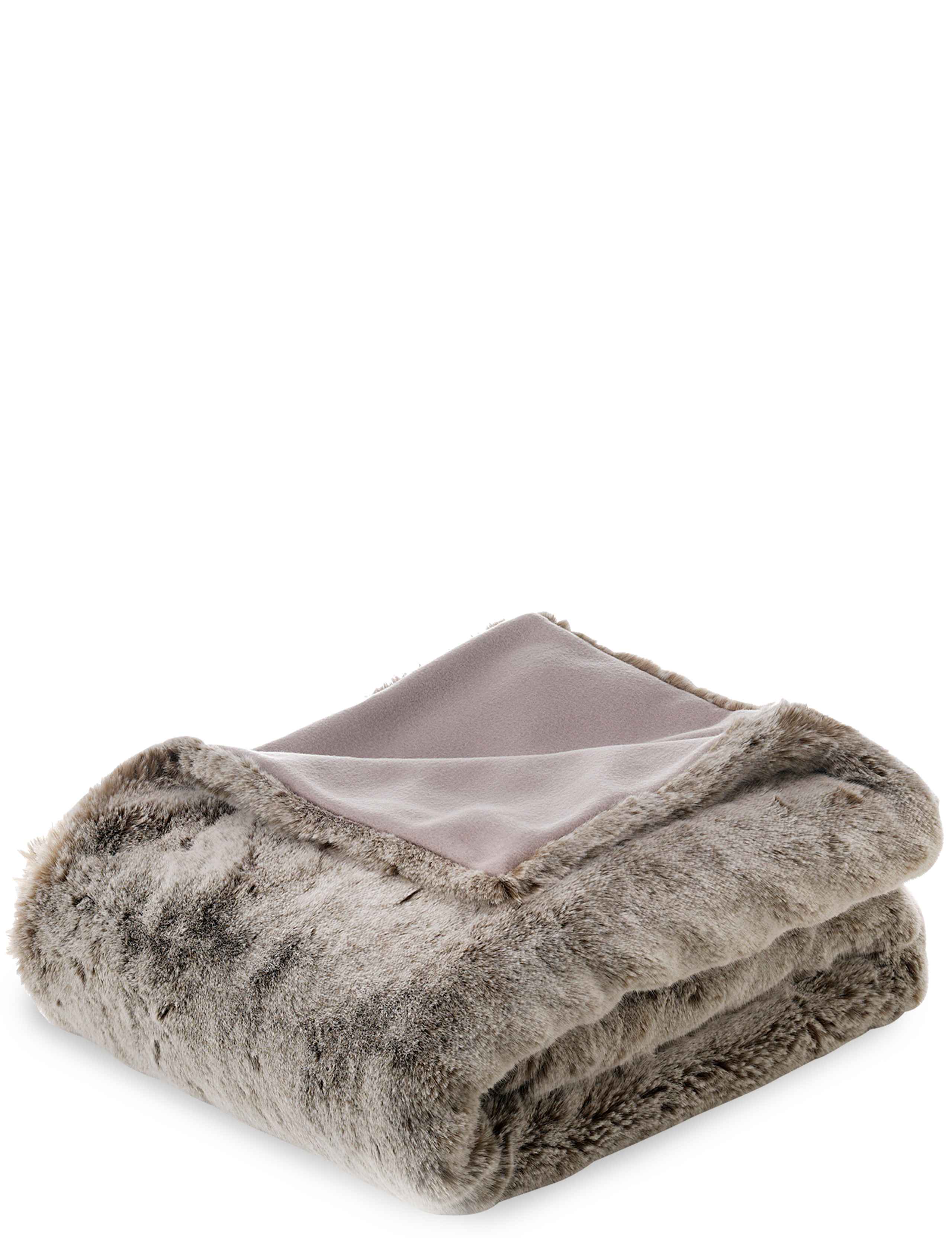 Faux Fur Throw 1 of 3