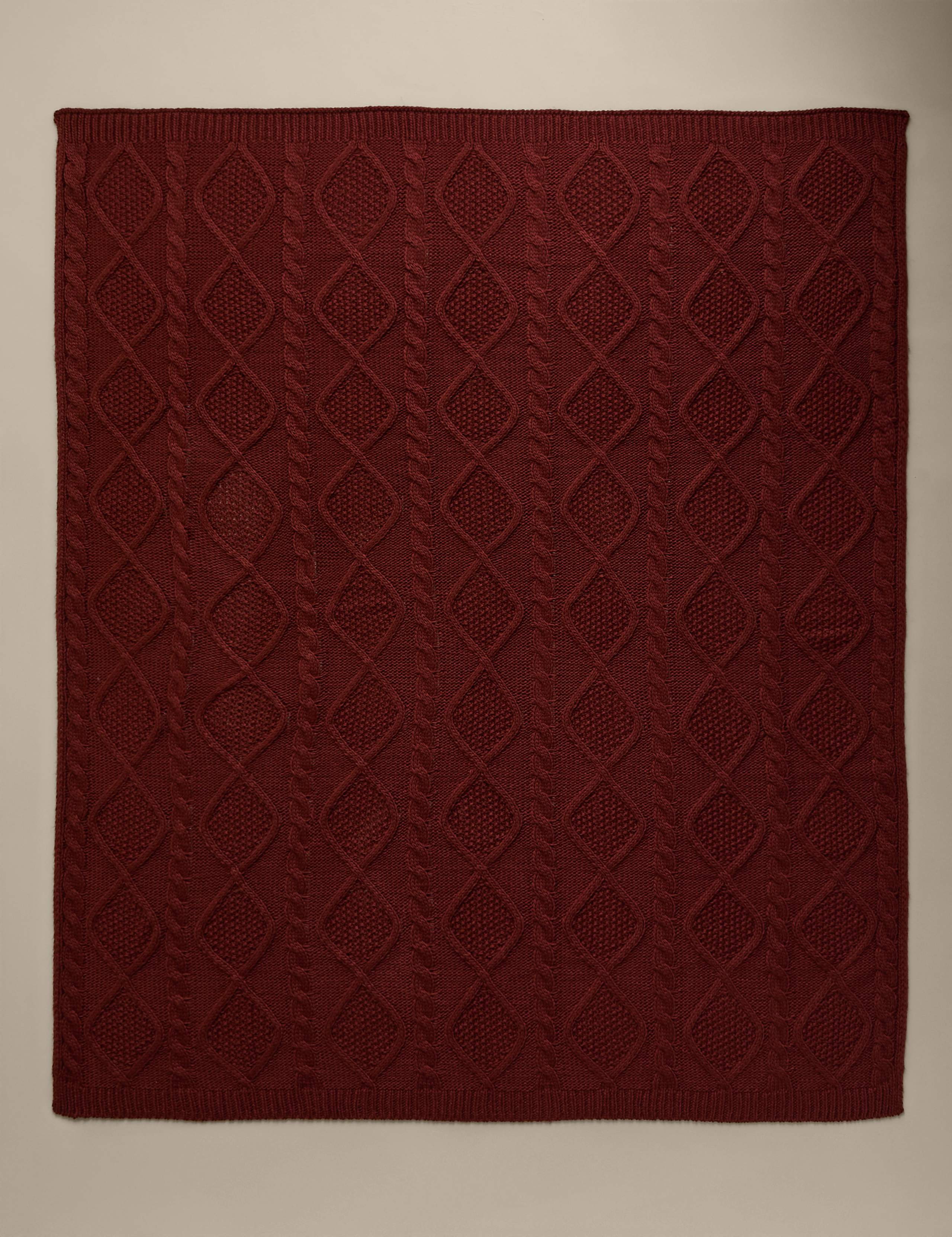 Cable Knit Throw 3 of 4