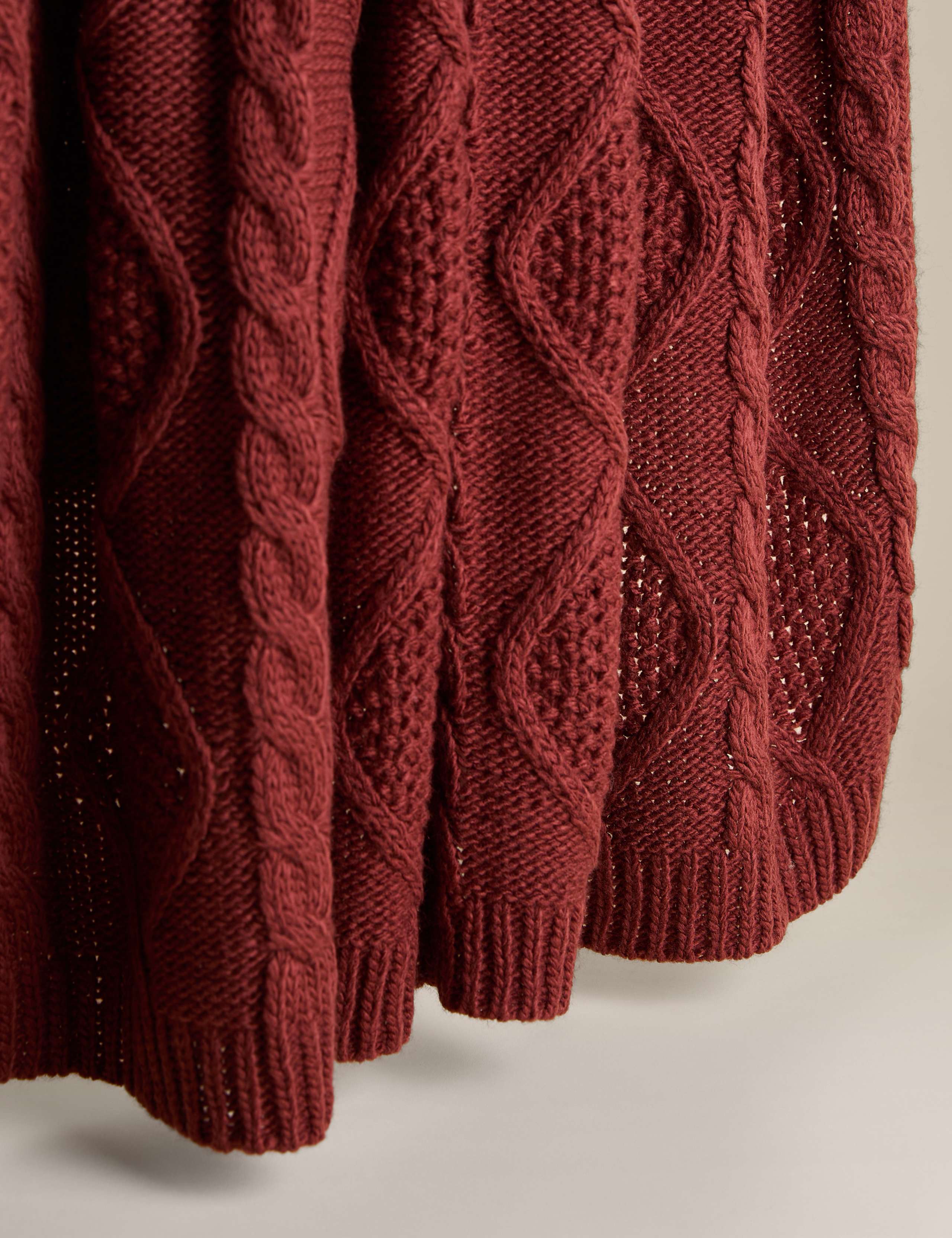Cable Knit Throw 2 of 4