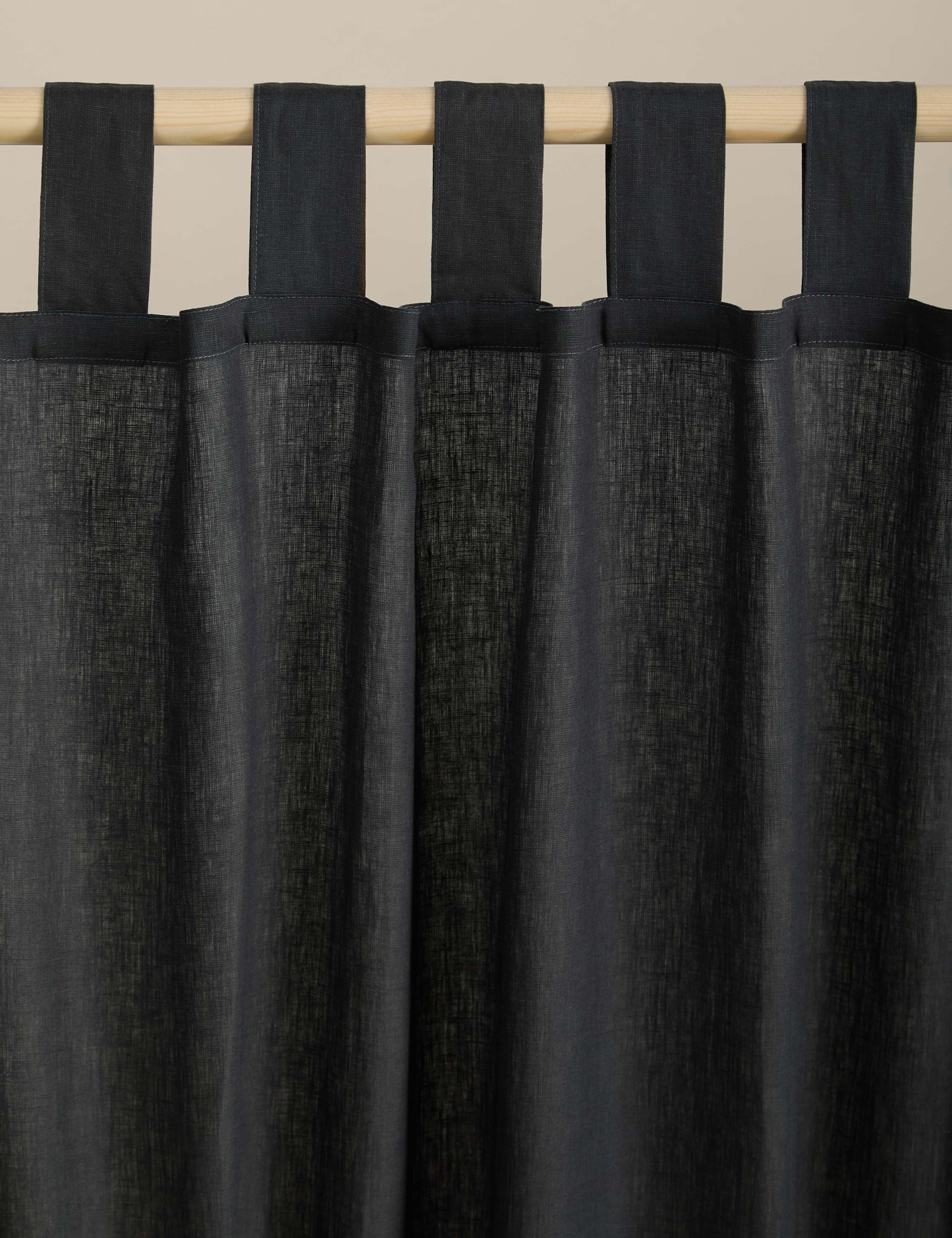 Sheer Linen Tab Top Curtains 2 of 4