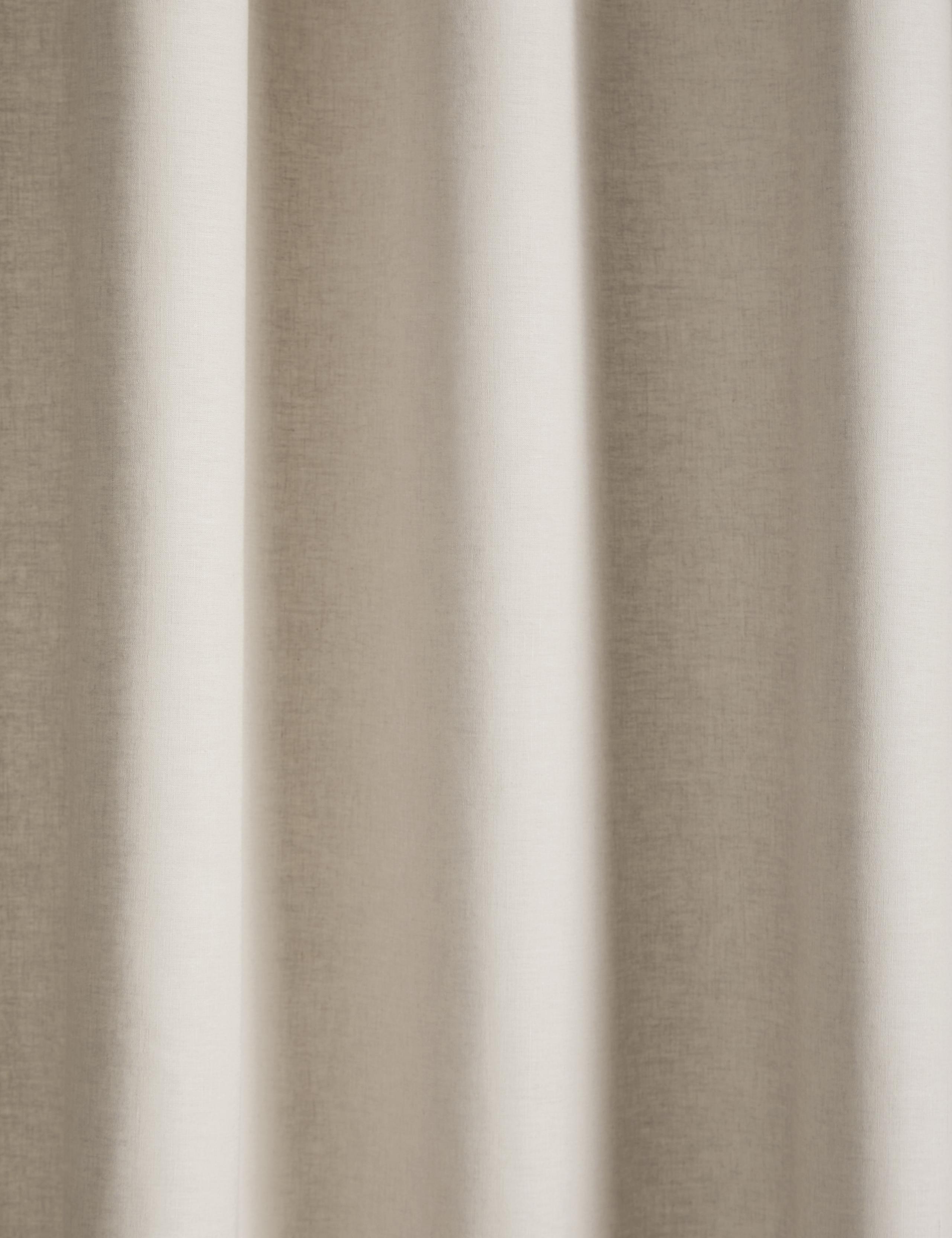 Tab Top Curtains with Stripe 4 of 4