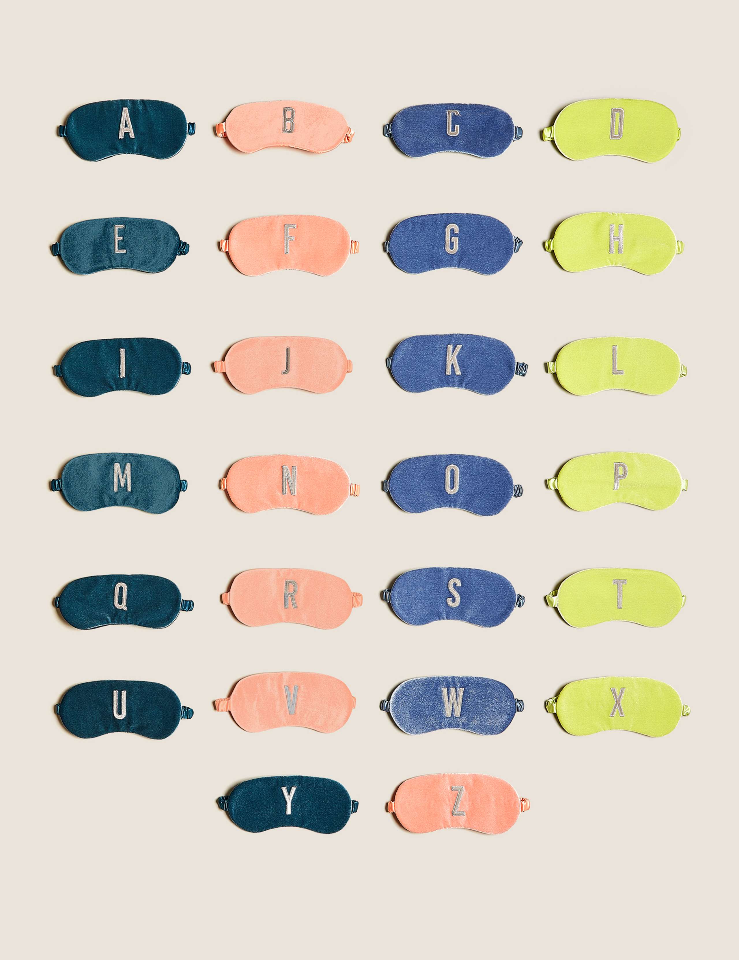 Alphabet Eye Mask 5 of 5