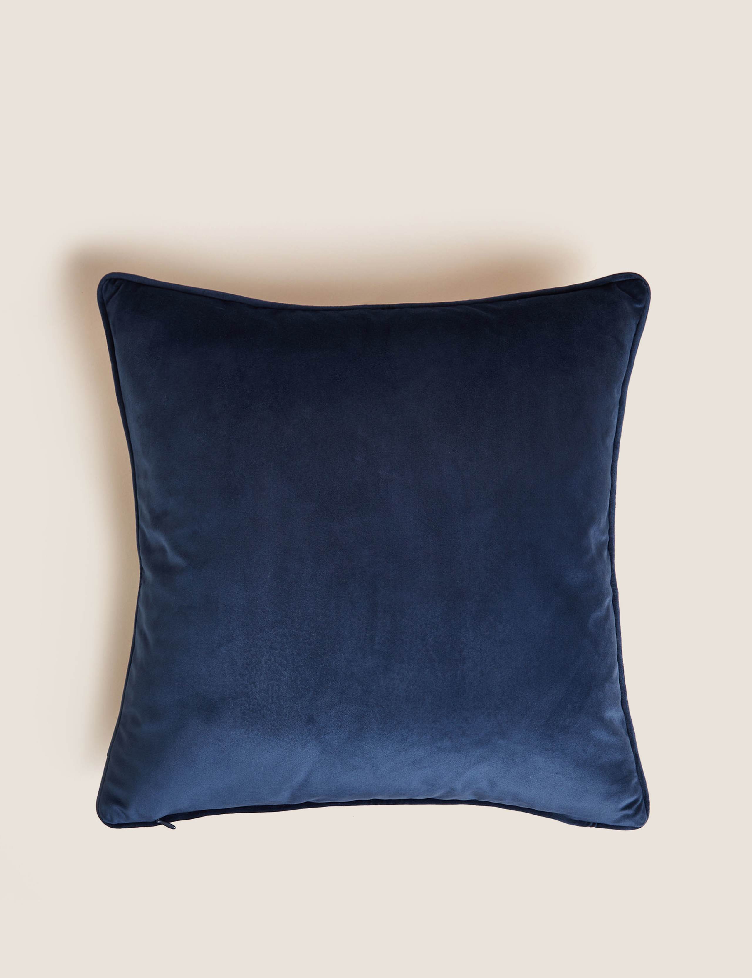 Velvet Spring Bird Cushion 3 of 5