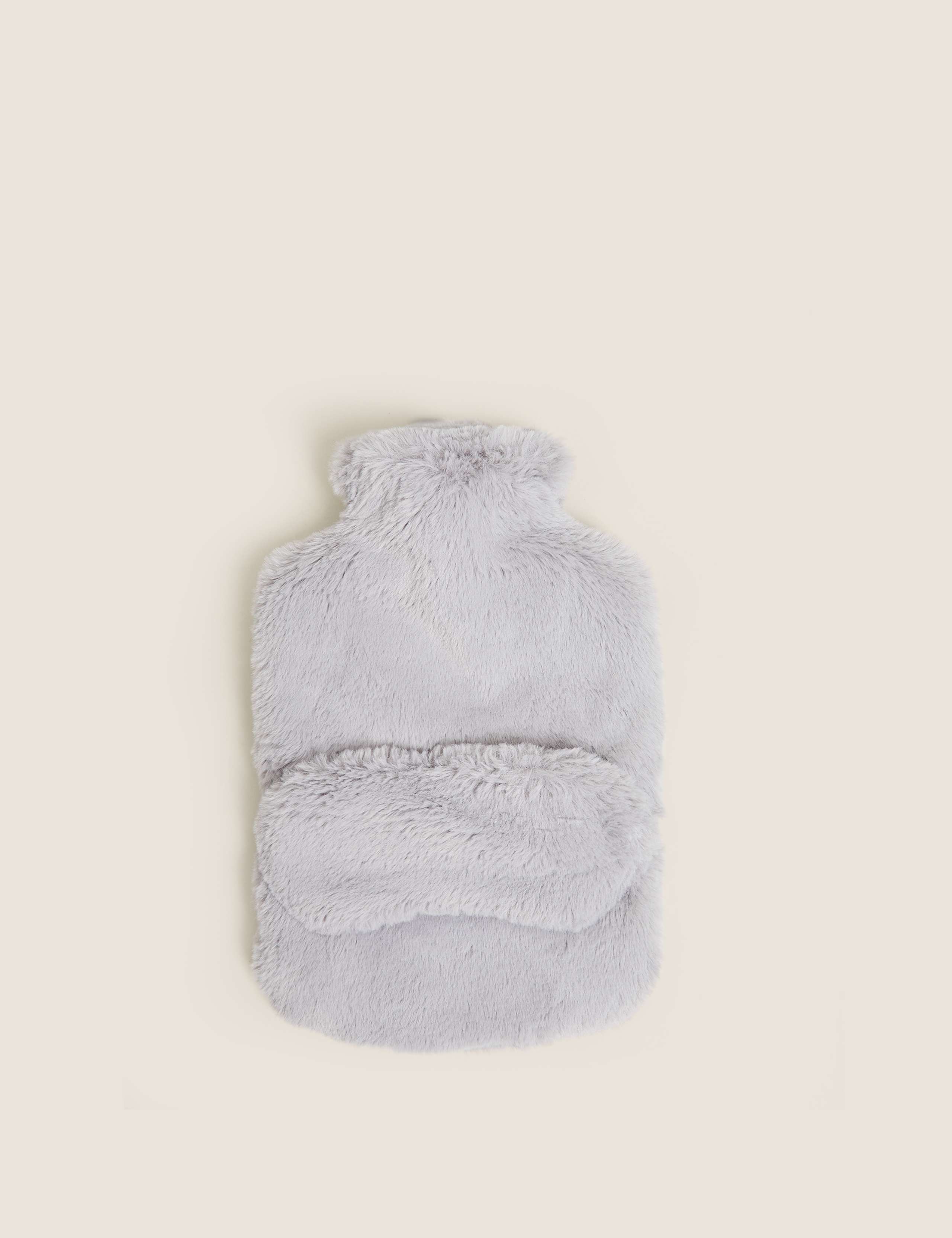 Faux Fur Mini Hot Water Bottle & Mask Gift Set 1 of 5