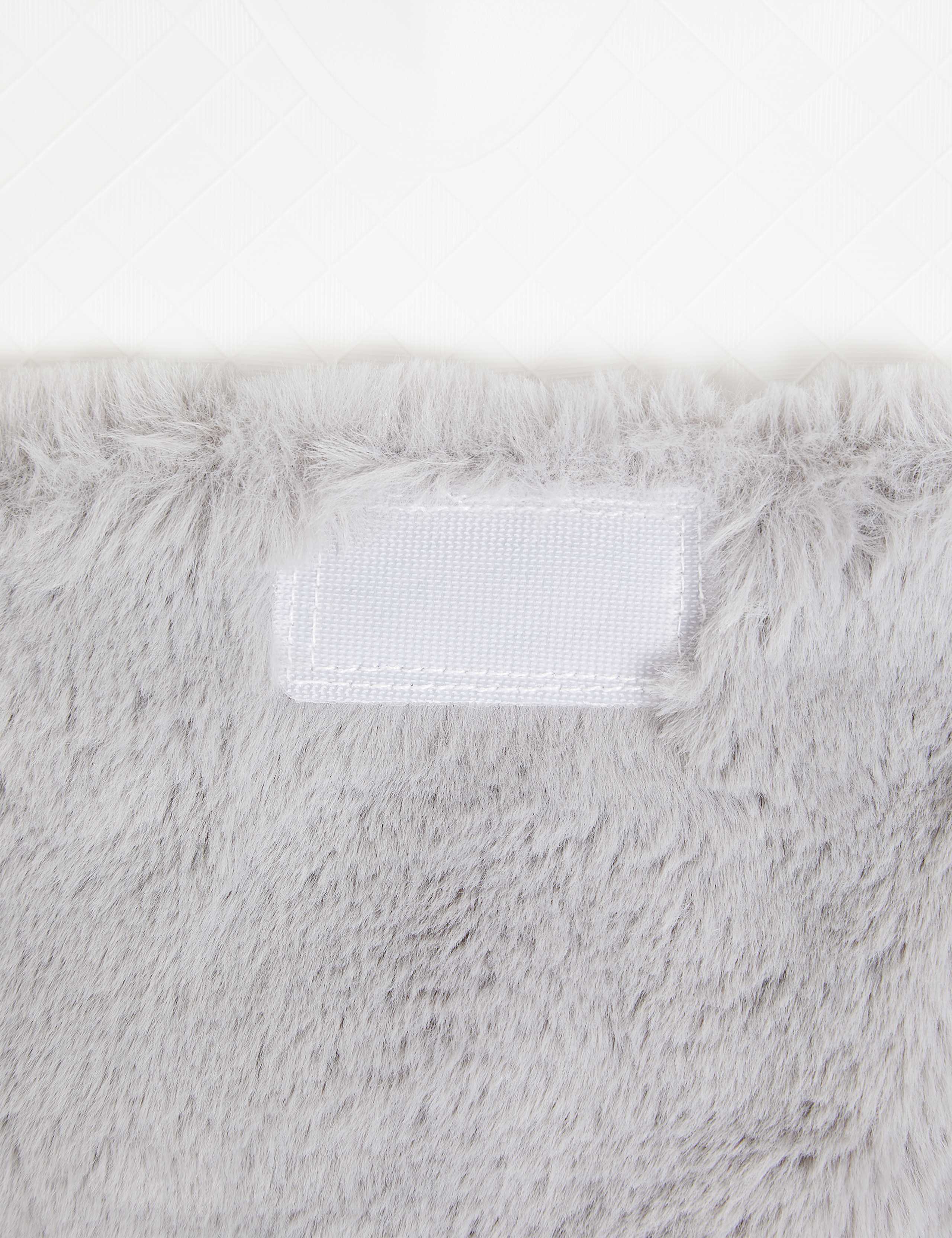 Faux Fur Mini Hot Water Bottle & Mask Gift Set 5 of 5
