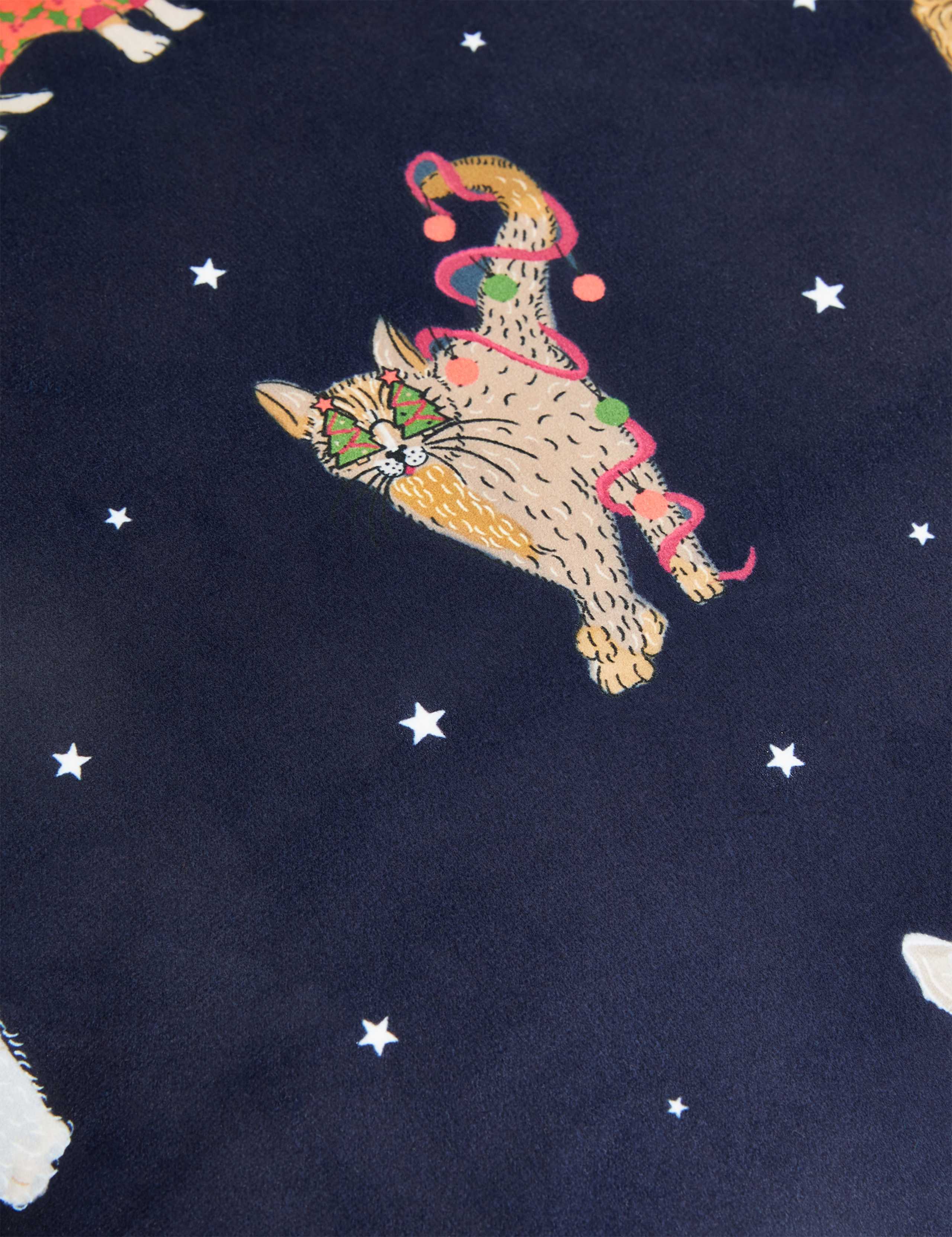 Santa Paws Small Velvet Cushion 4 of 5