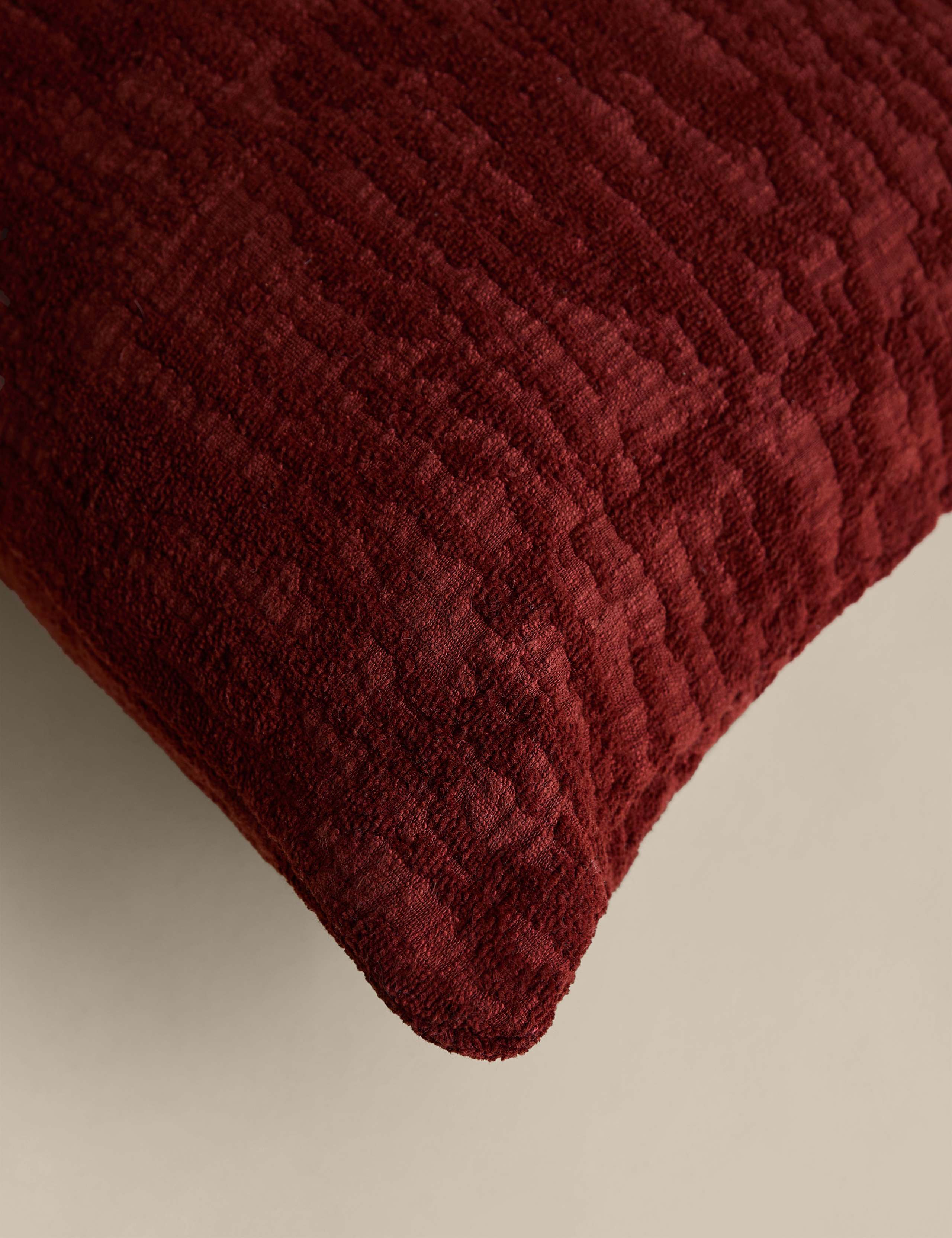 Pure Cotton Chenille Jacquard Cushion 3 of 3