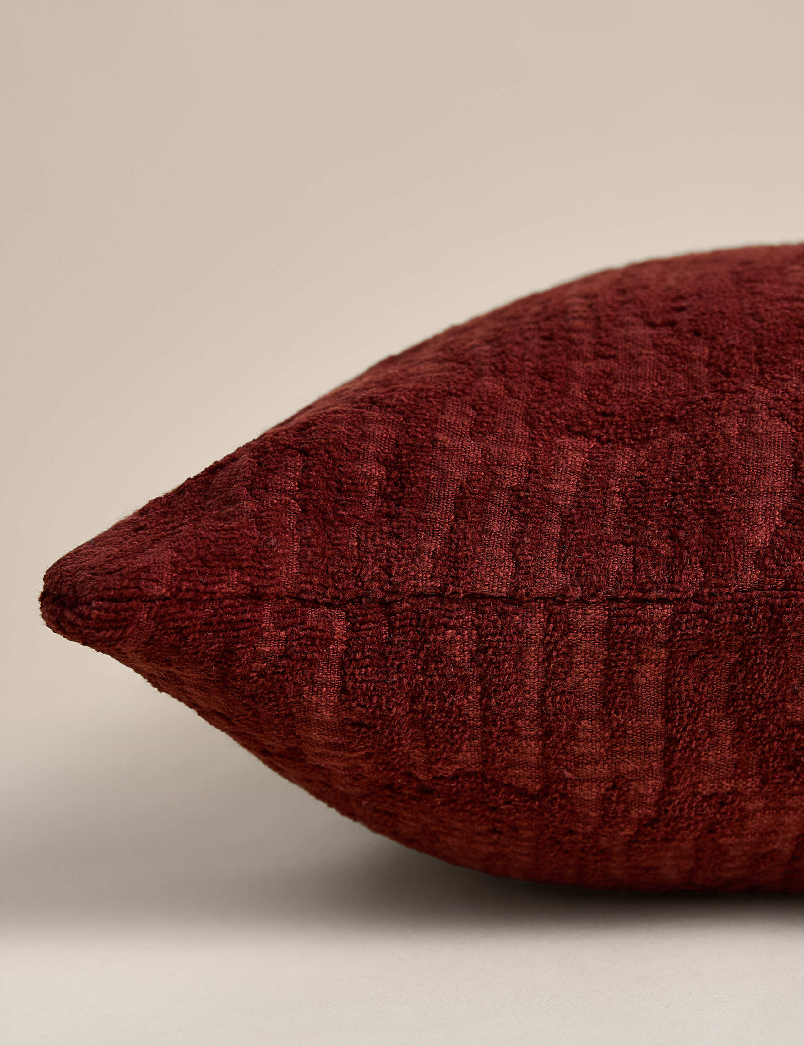 Pure Cotton Chenille Jacquard Cushion 2 of 3
