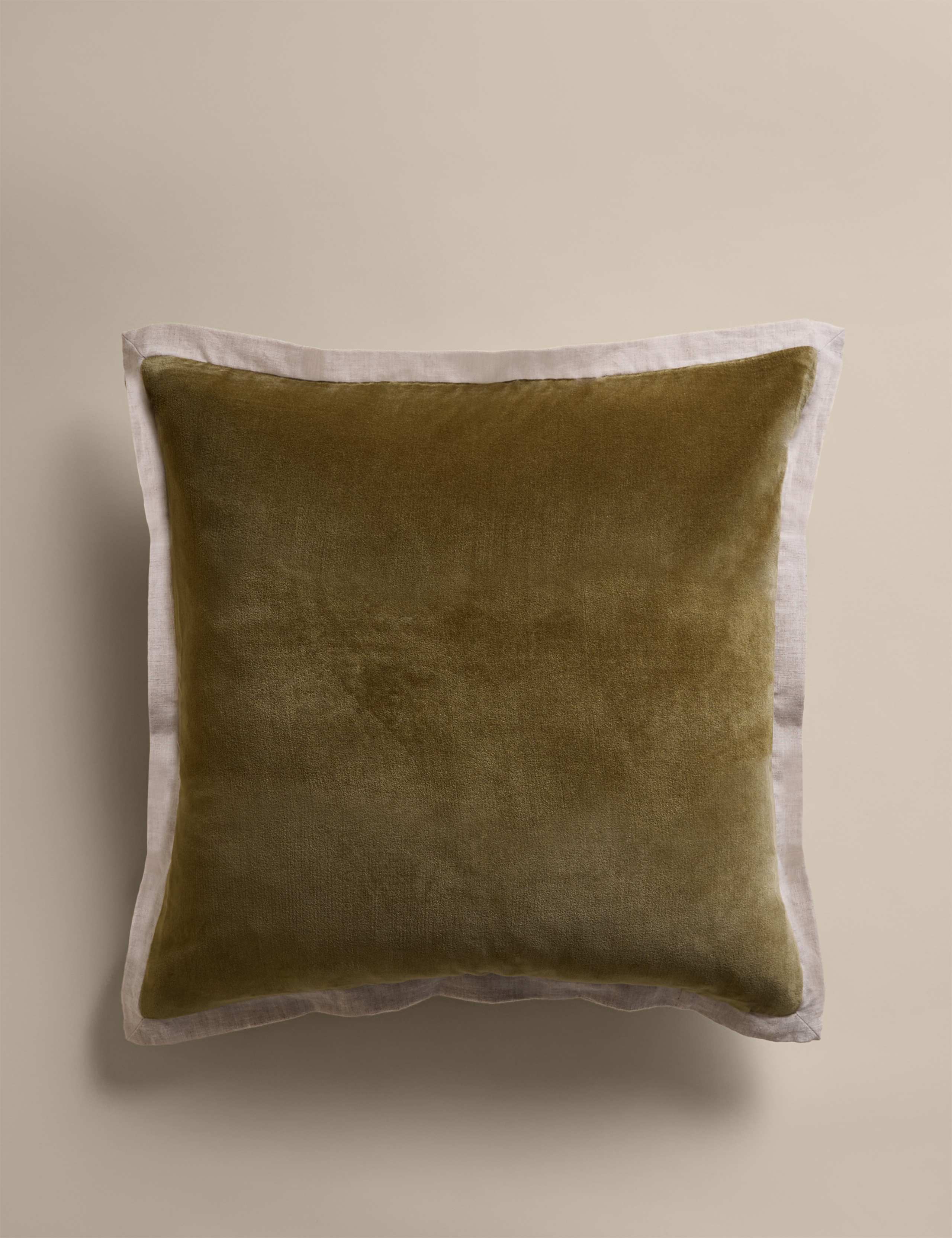 Pure Cotton Velvet Embroidery Panel Cushion 3 of 5