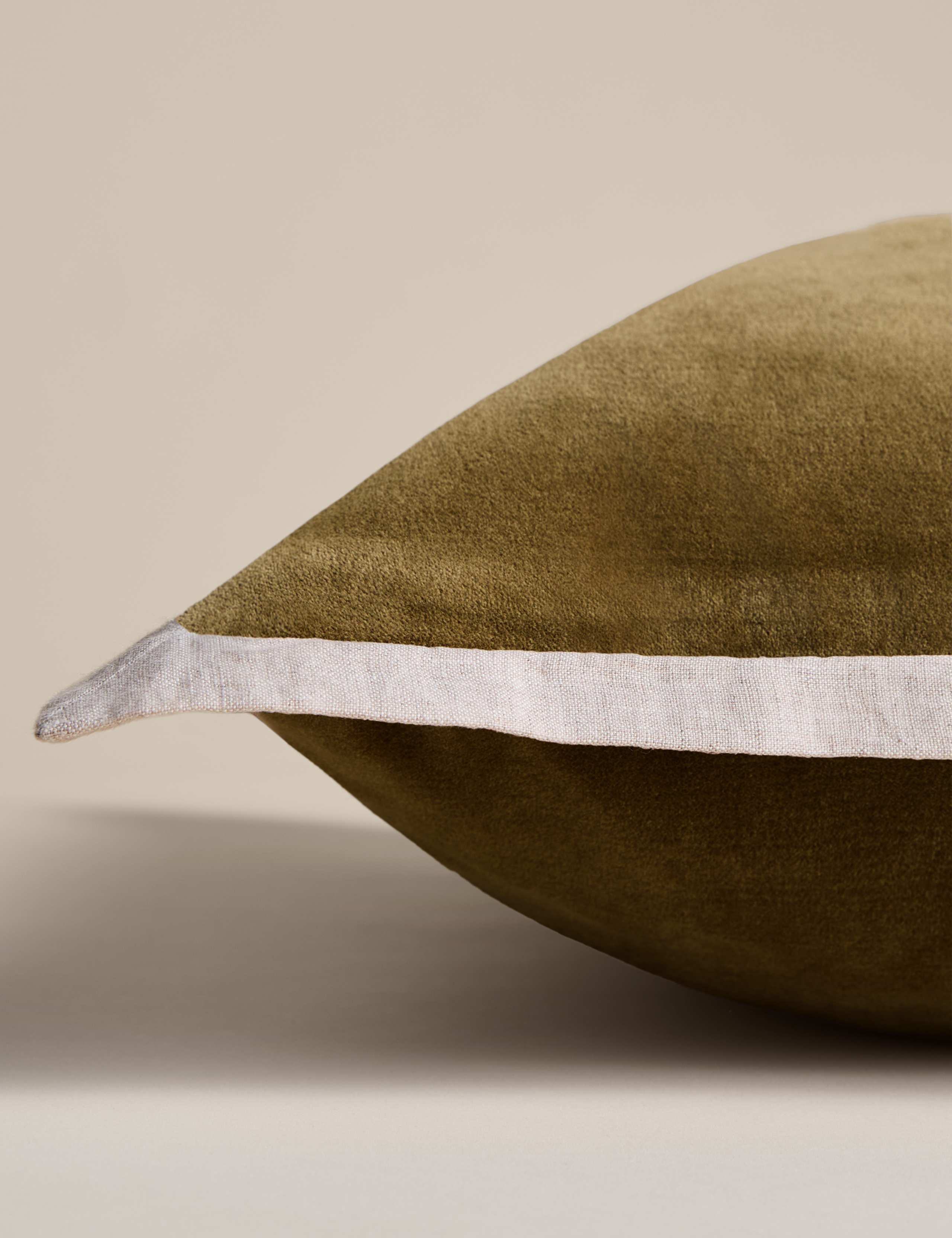 Pure Cotton Velvet Embroidery Panel Cushion 2 of 5