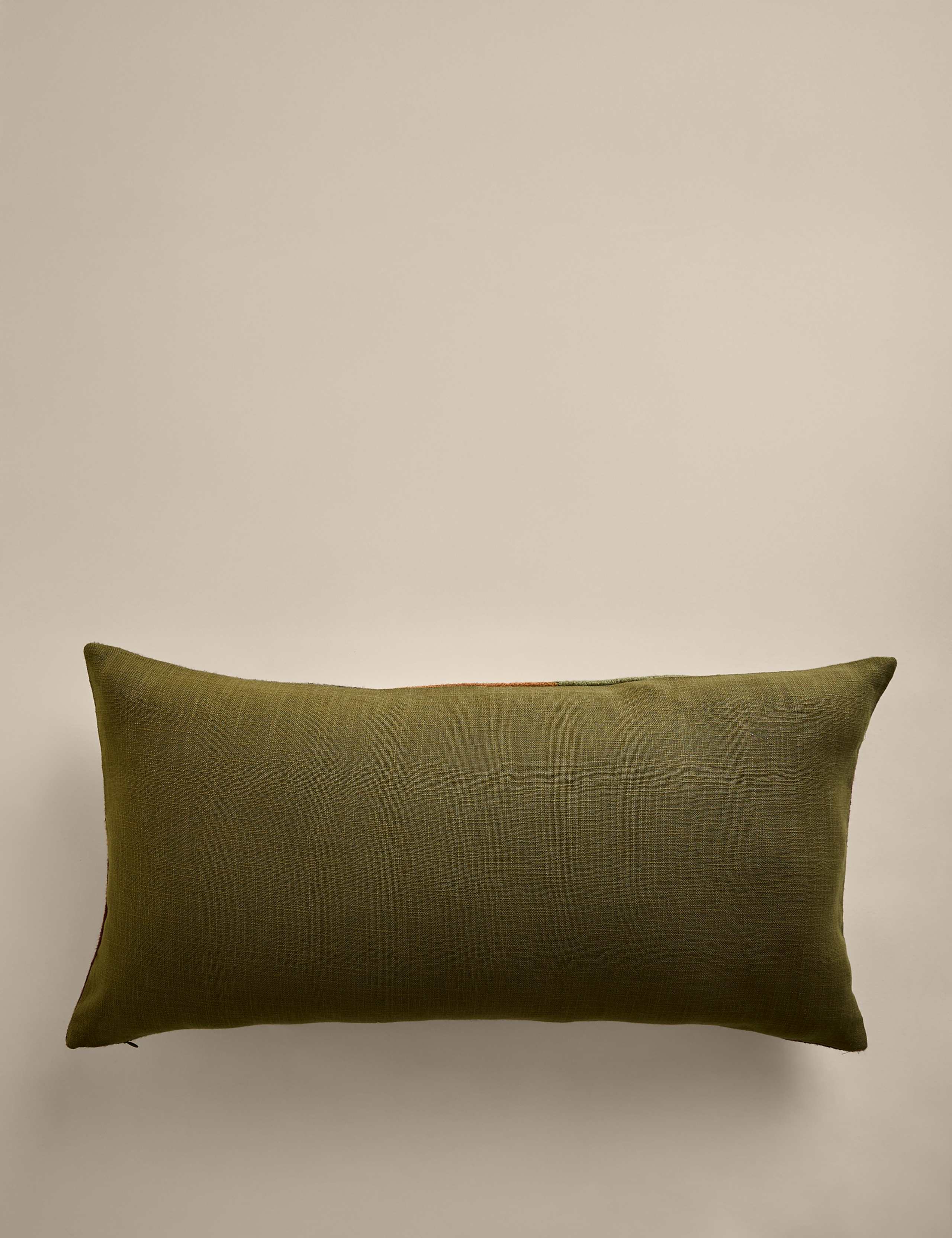 Pure Cotton Crewelwork Embroidered Cushion 3 of 4