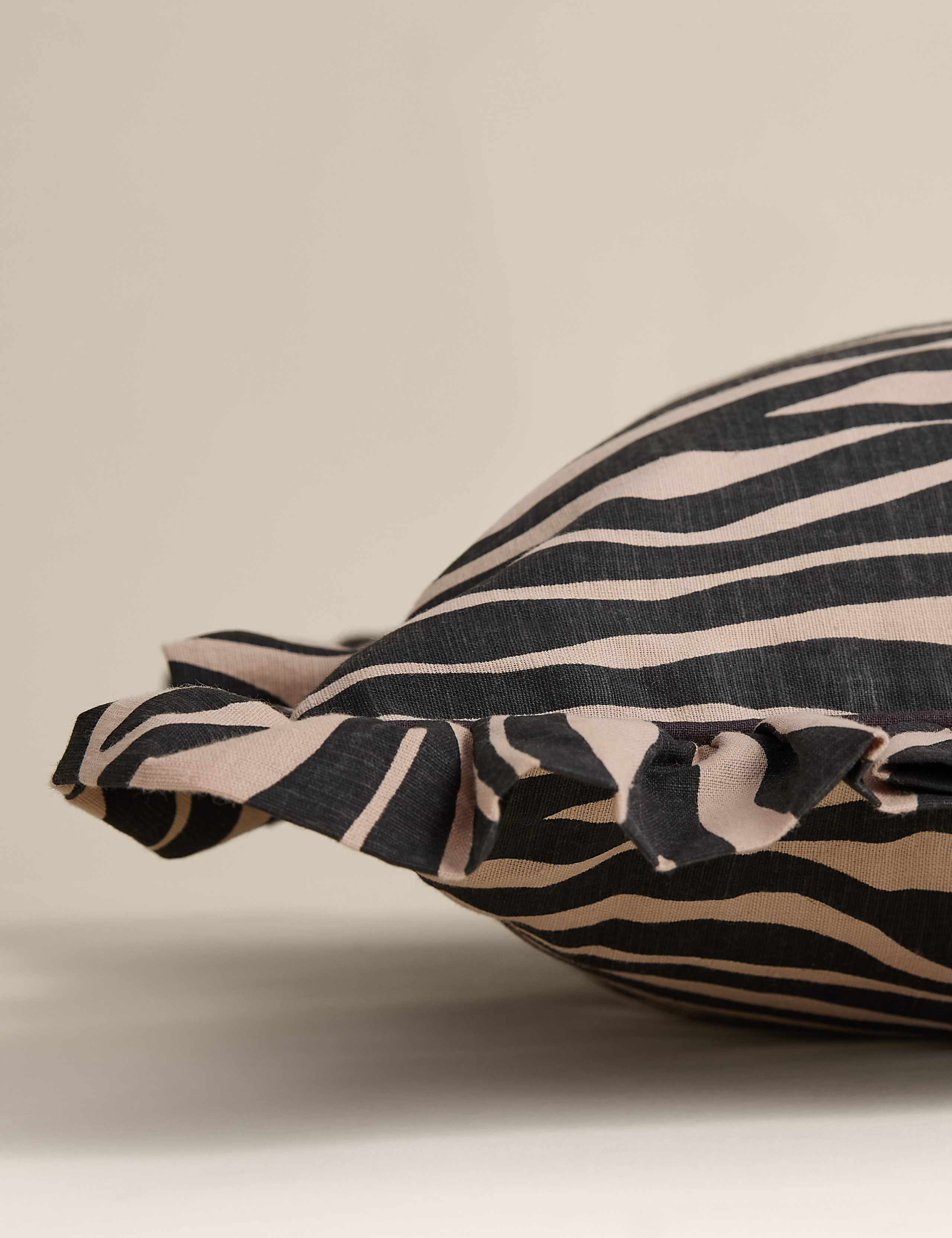 Cotton Rich Zebra Cushion 2 of 2