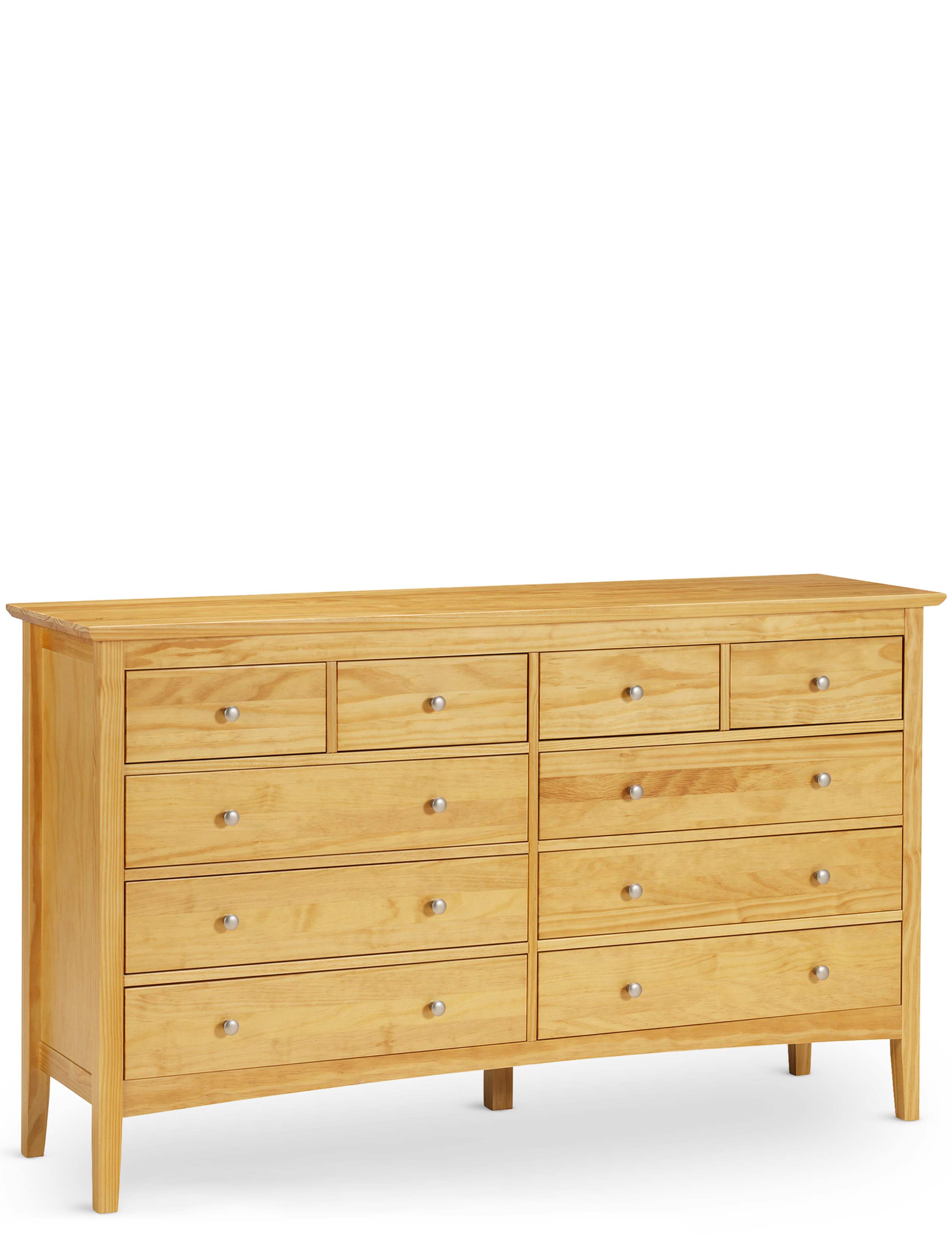 Hastings Natural 10-Drawer Chest 2 of 5