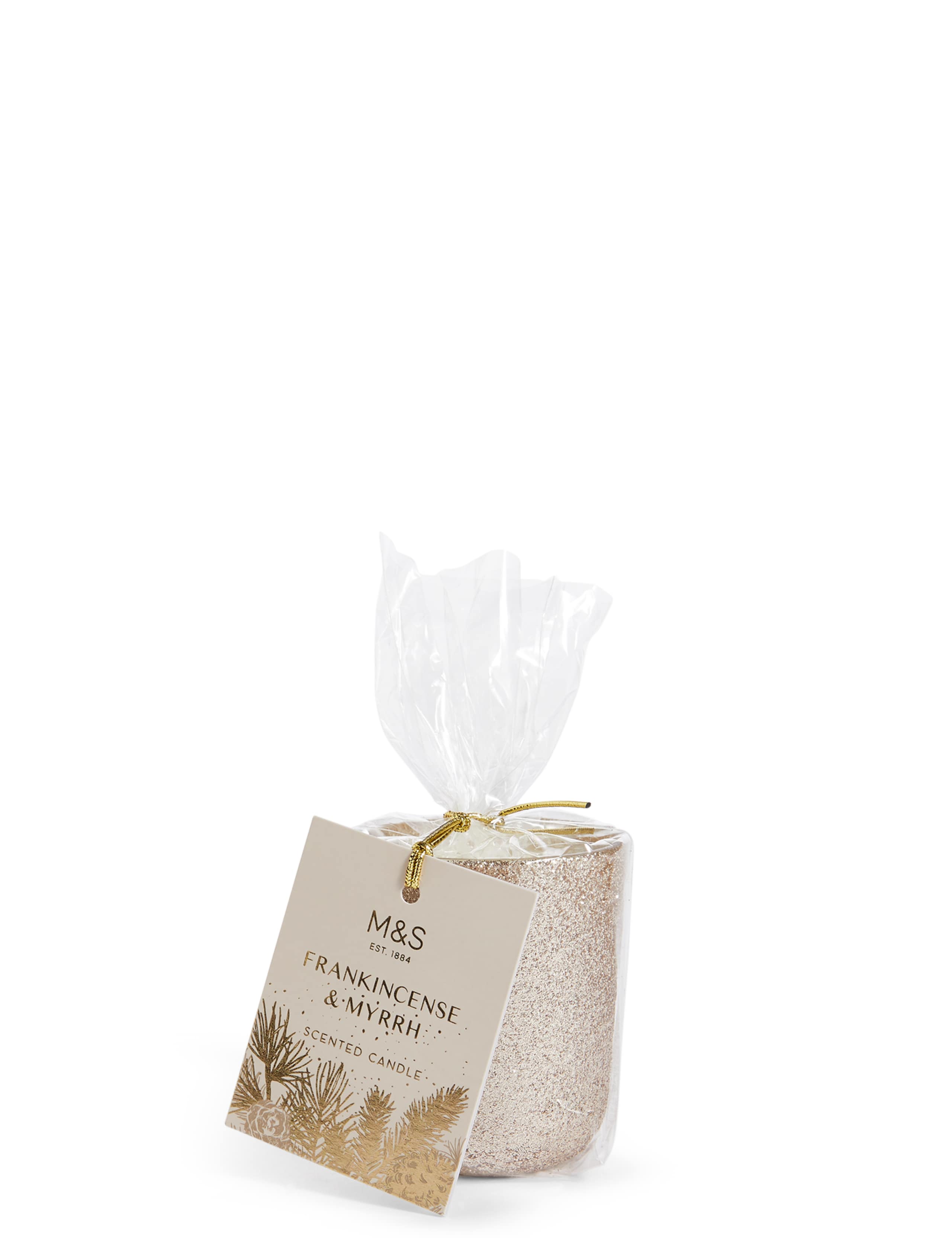 Frankincense & Myrrh Glitter Candle 3 of 3