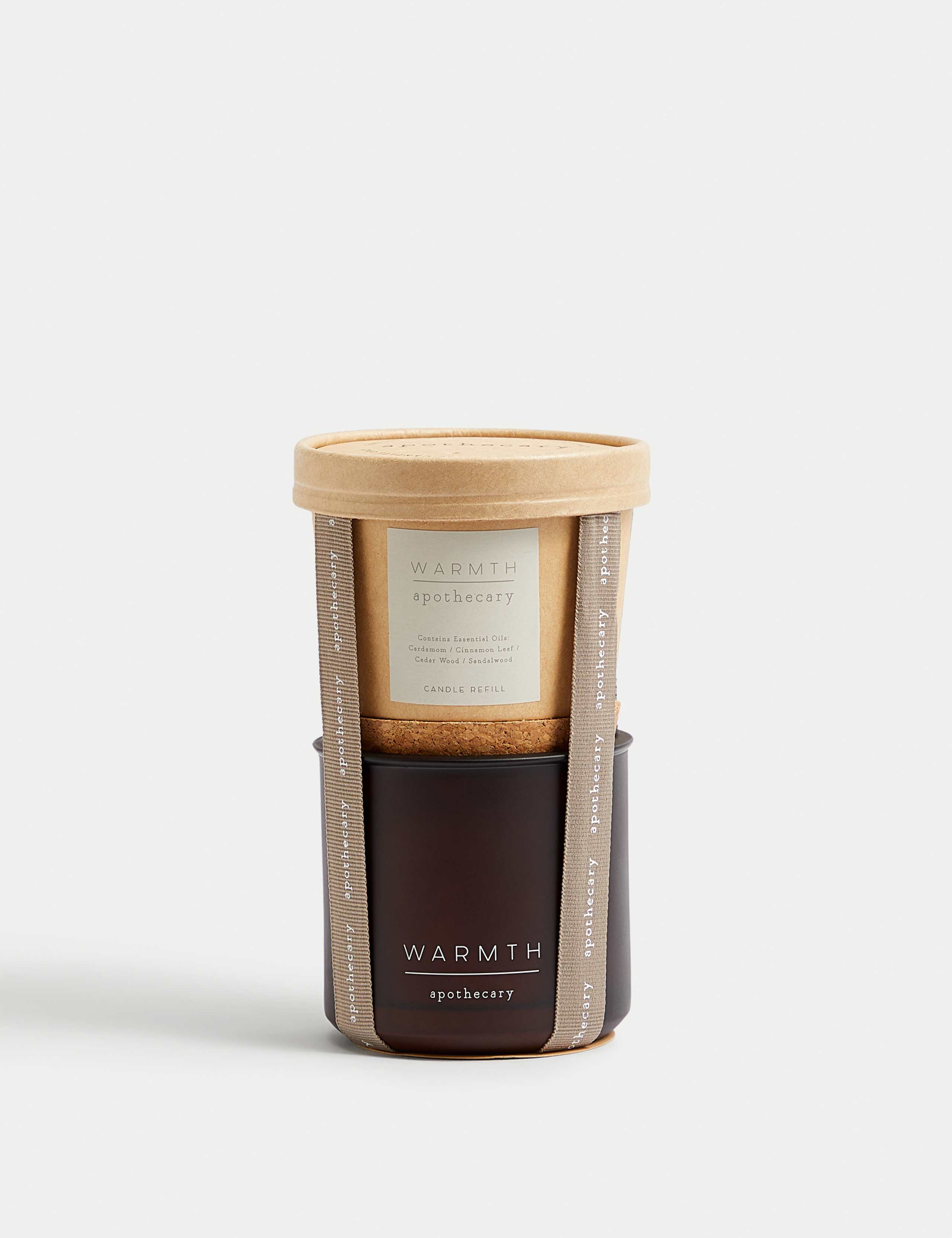 Warmth Candle & Refill Set 2 of 4