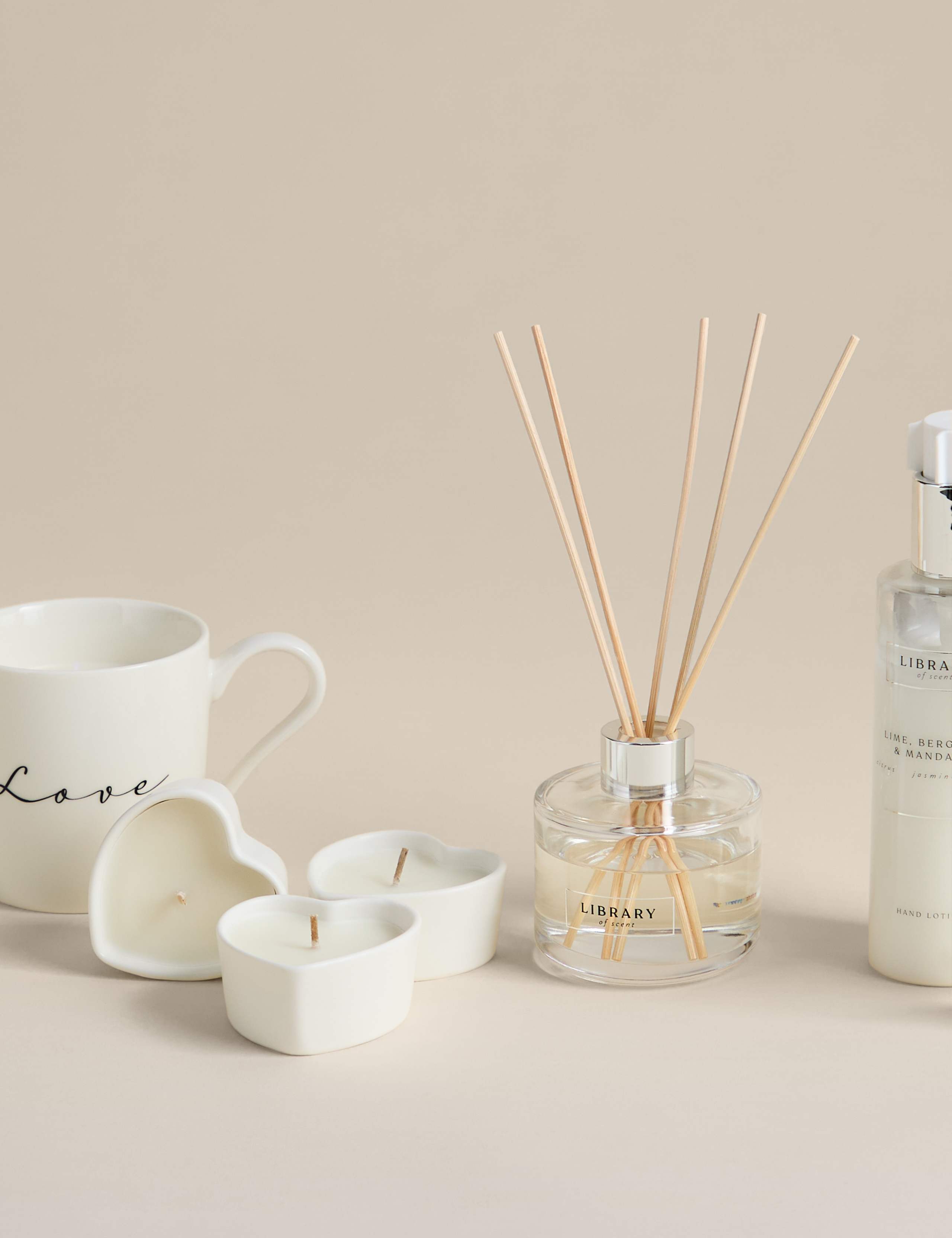 Lime, Bergamot & Mandarin New Home Gift Set 3 of 4