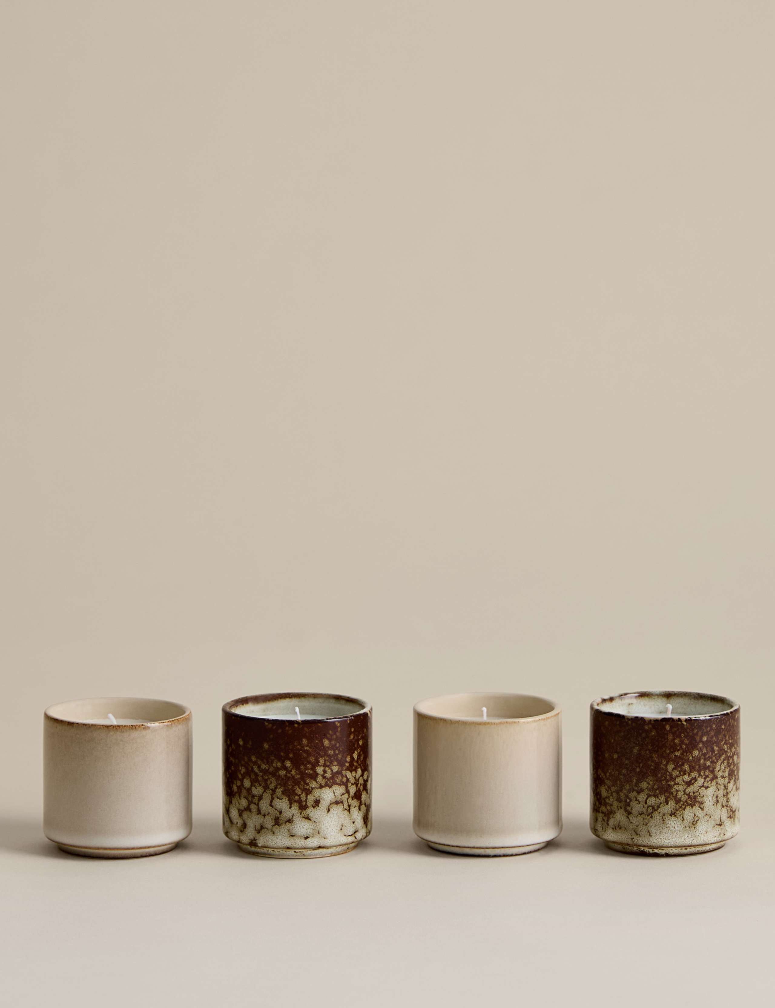 Set of 4 Espresso Mug Candles 2 of 4