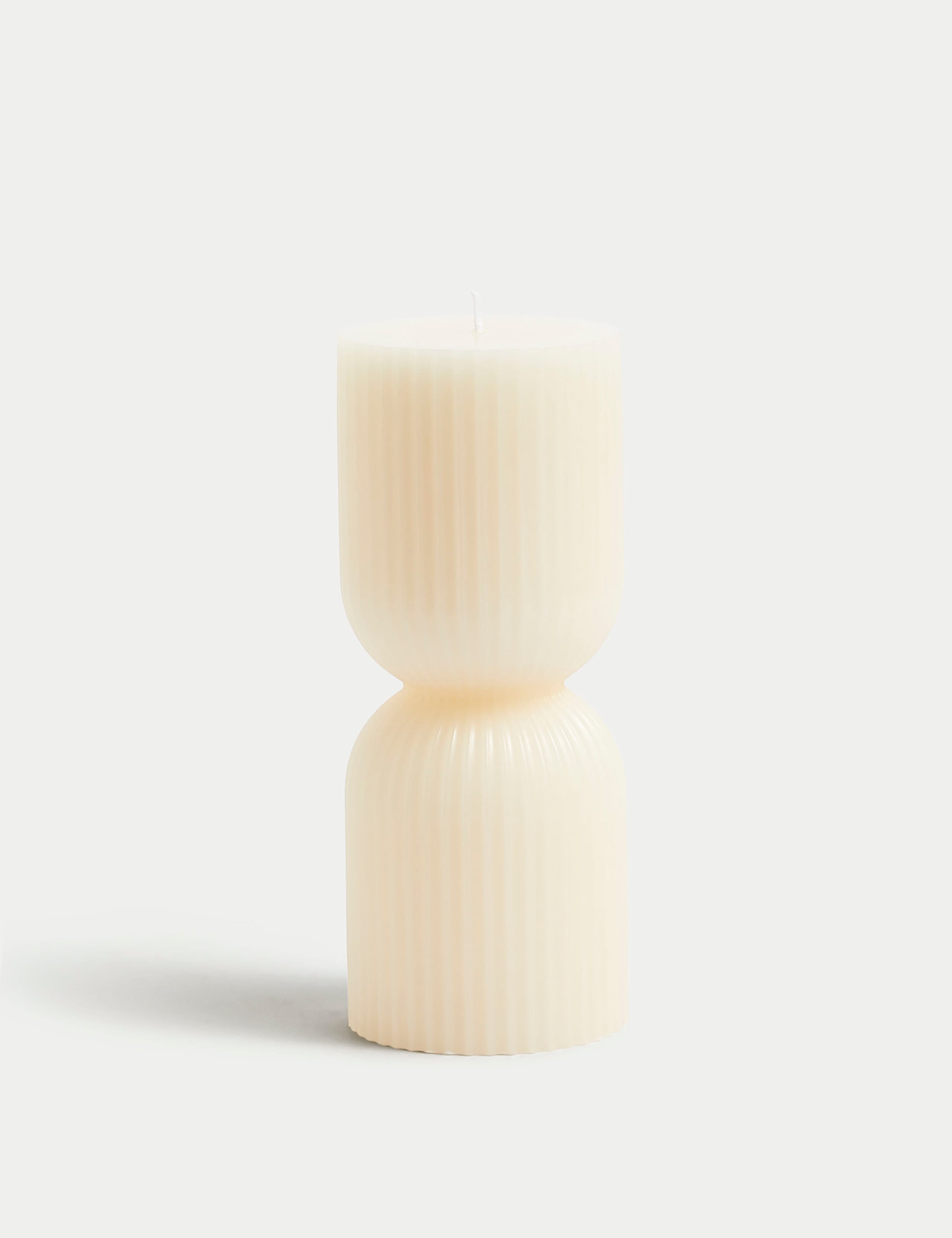 Ridged Pillar Candle 1 of 5