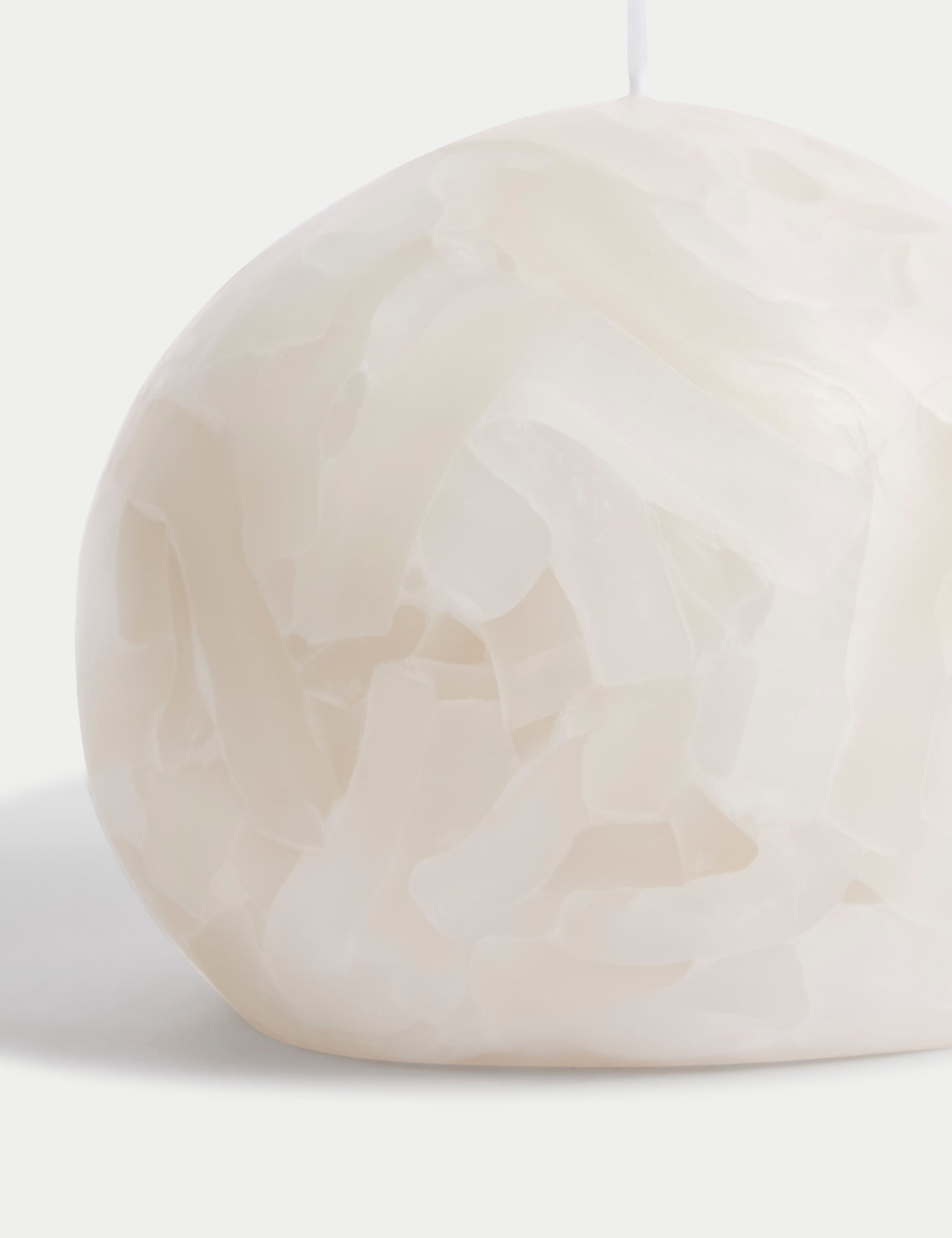 Marble Pebble Candle 2 of 3