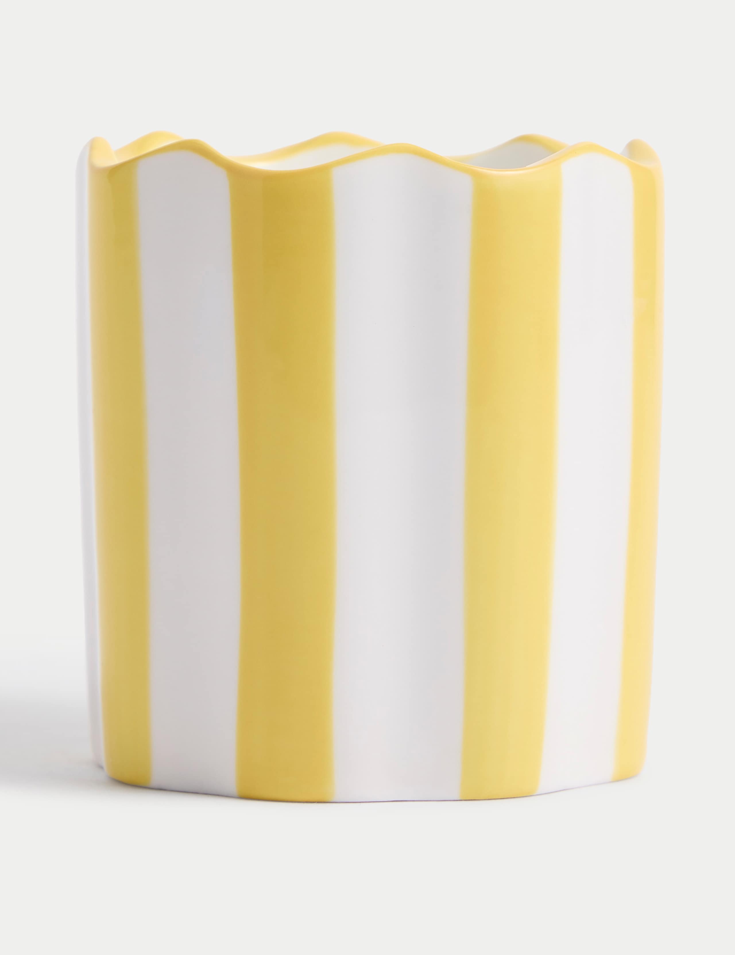 Yuzu & Pomegranate Striped Scented Candle 3 of 3