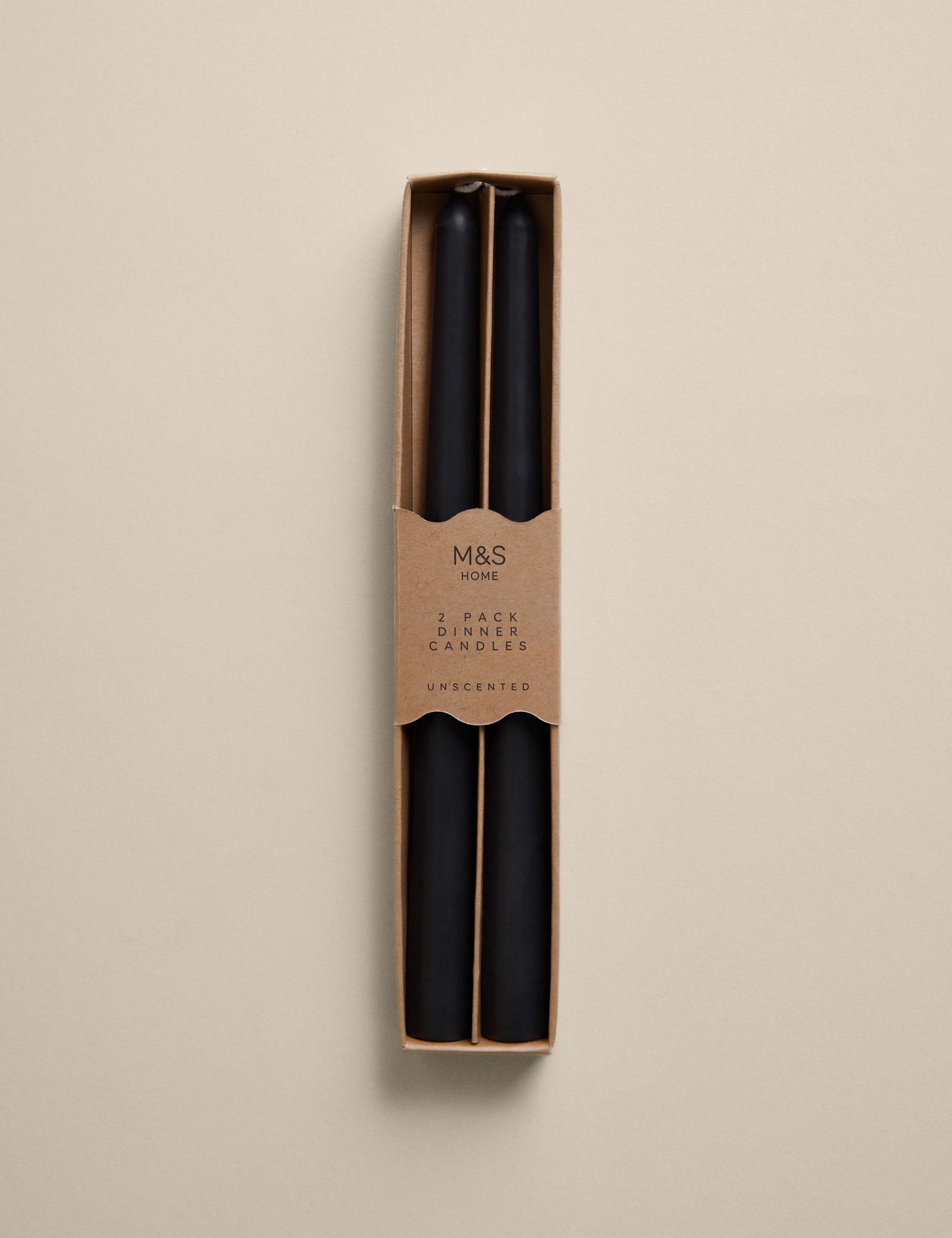 2pk Tapered Dinner Candles 1 of 3
