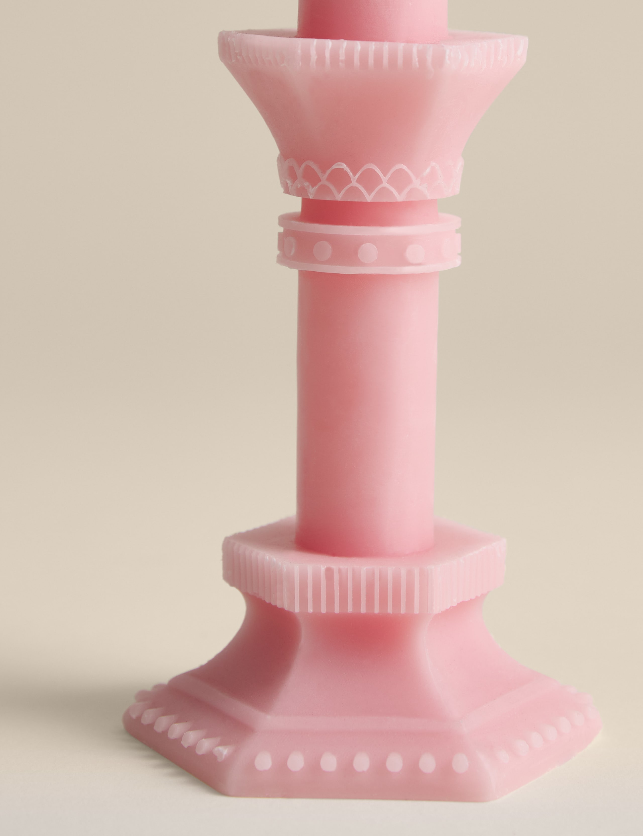 Large Candelabra Pillar Candle 3 of 4