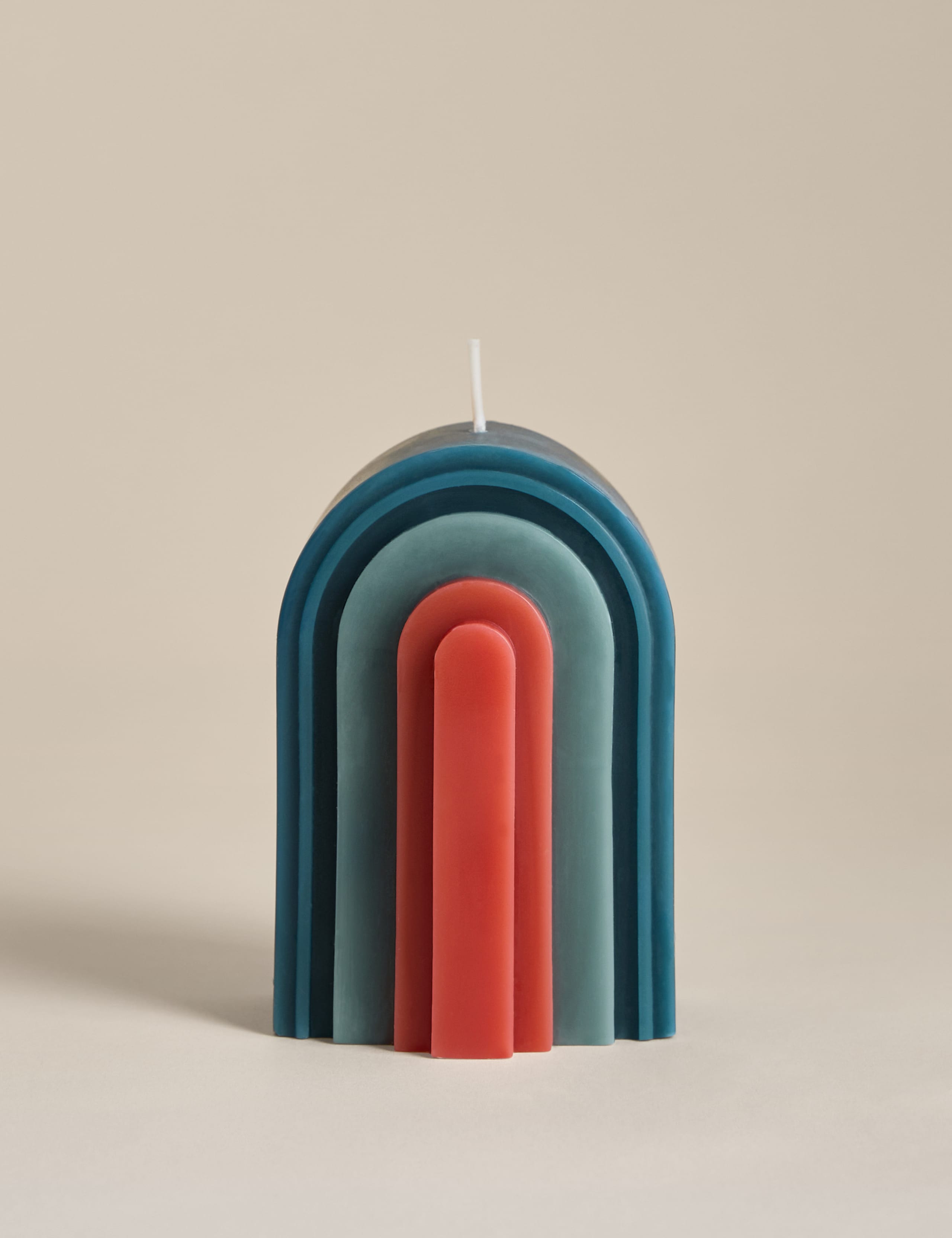 Retro Arch Shape Candle 1 of 4