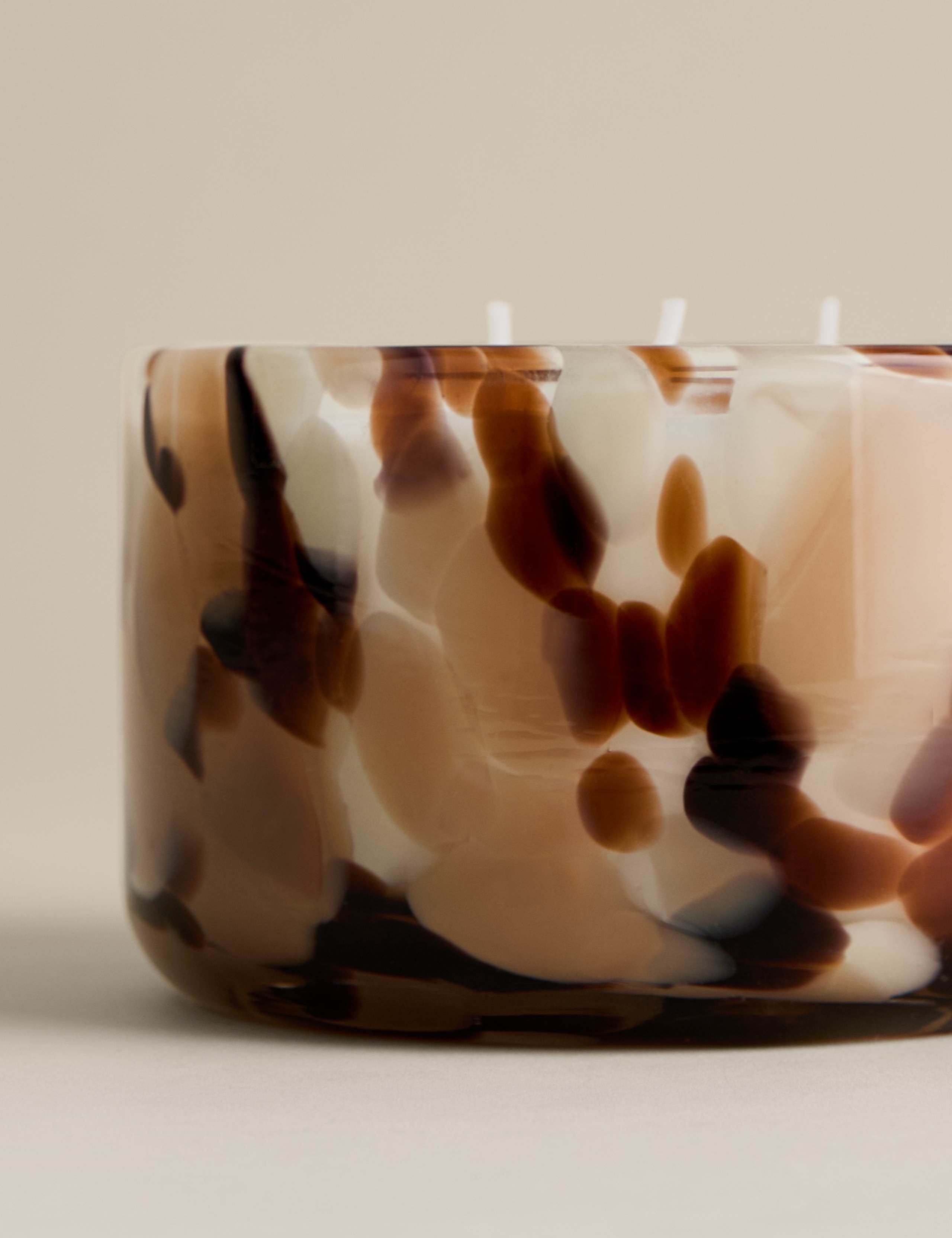 Vanilla Animal Confetti Glass 3 Wick Candle 3 of 3