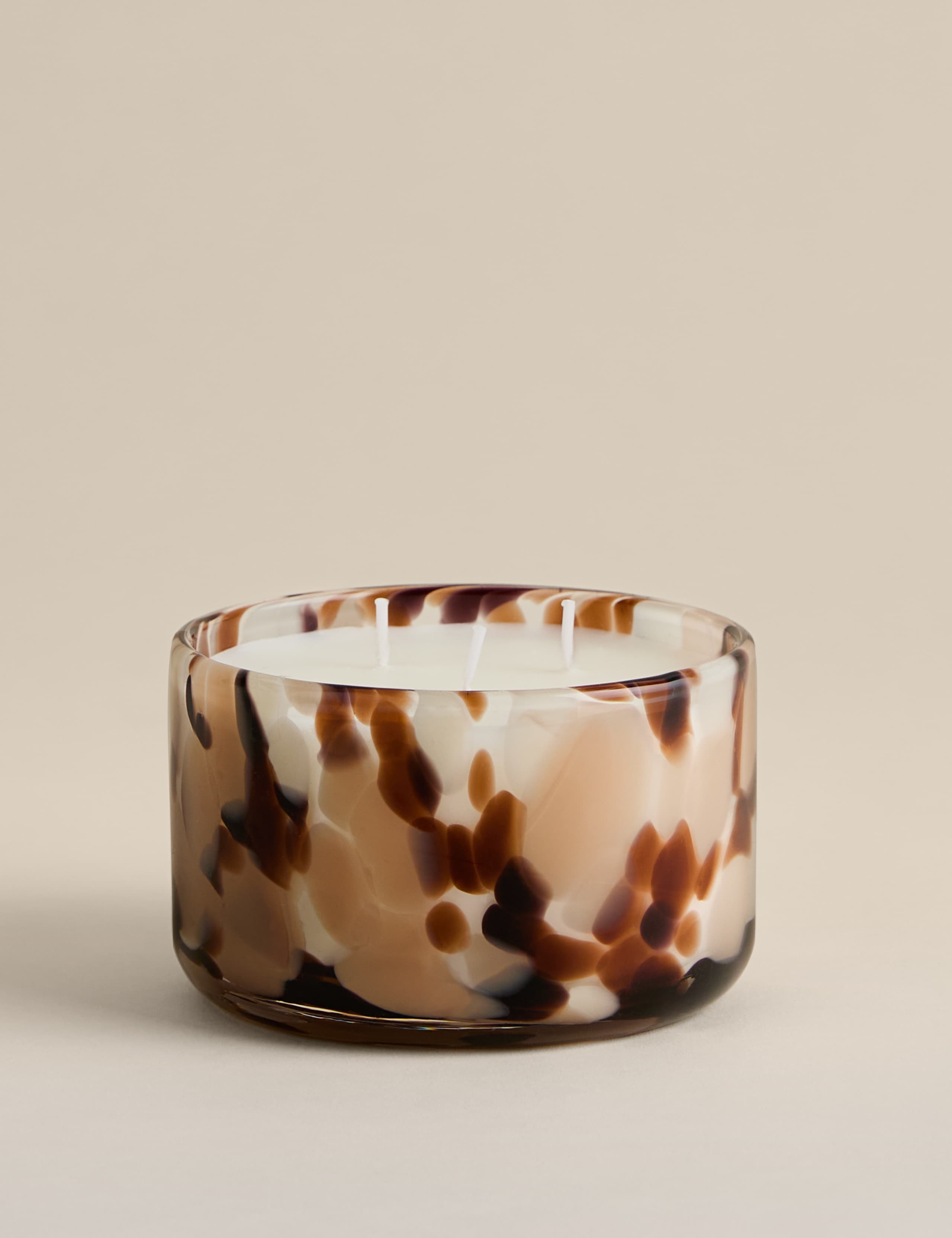 Vanilla Animal Confetti Glass 3 Wick Candle 1 of 3
