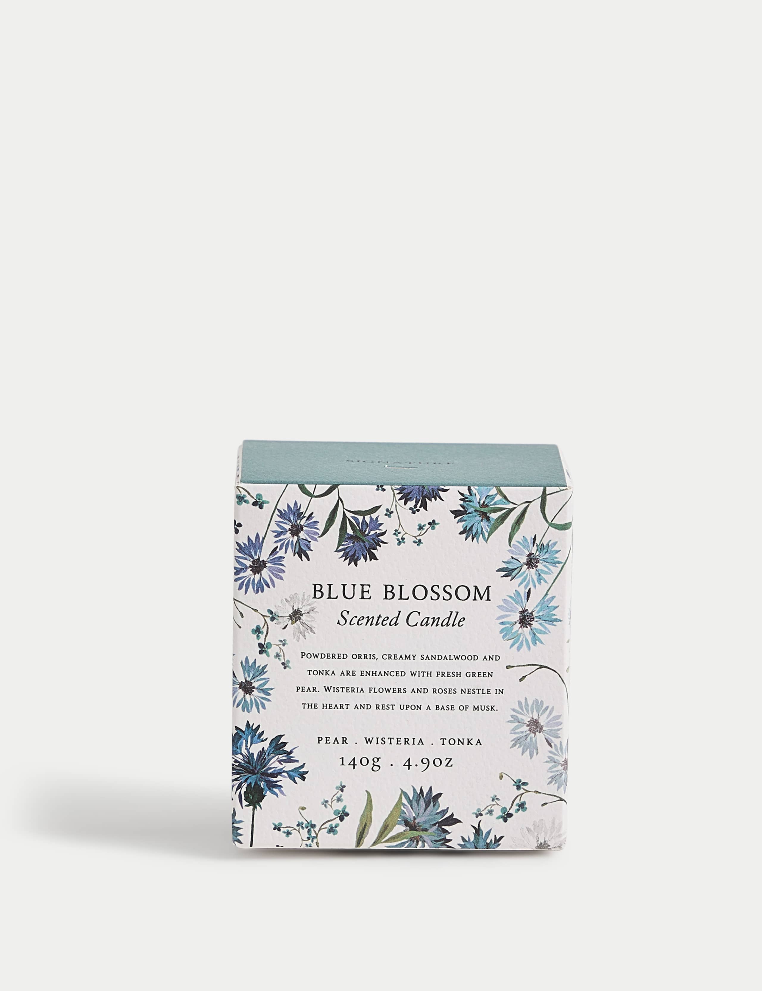 Blue Blossom Scented Candle 2 of 3