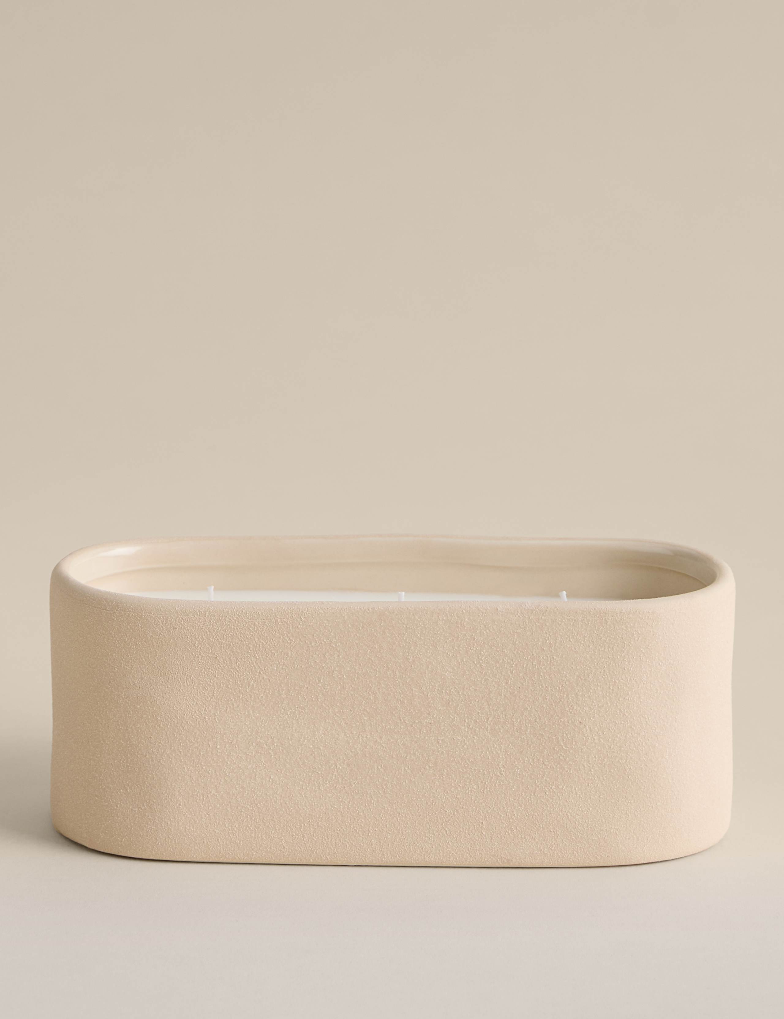 Cloud Ceramic 3 Wick Candle 1 of 5