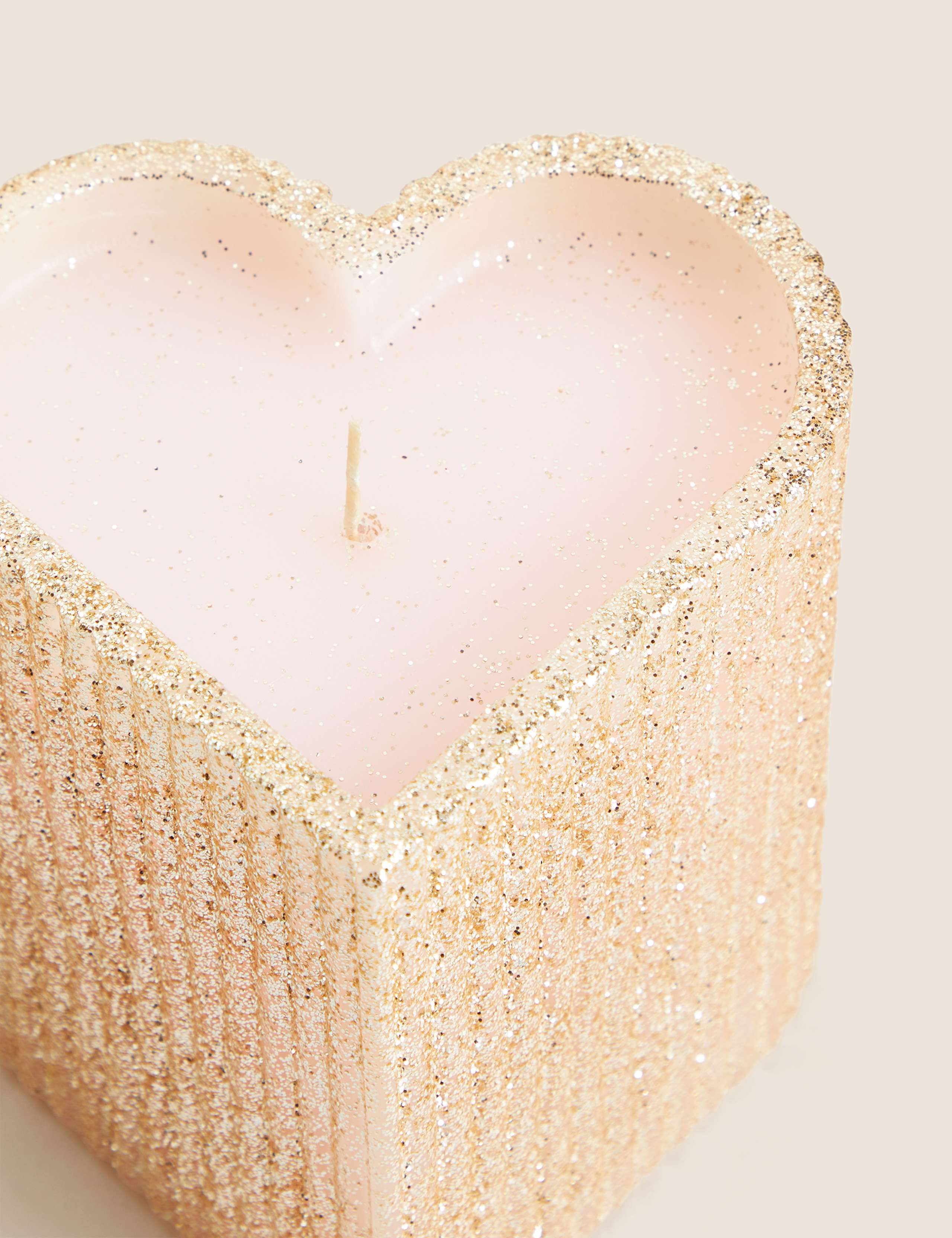 Heart Pillar Light Up Candle 4 of 5