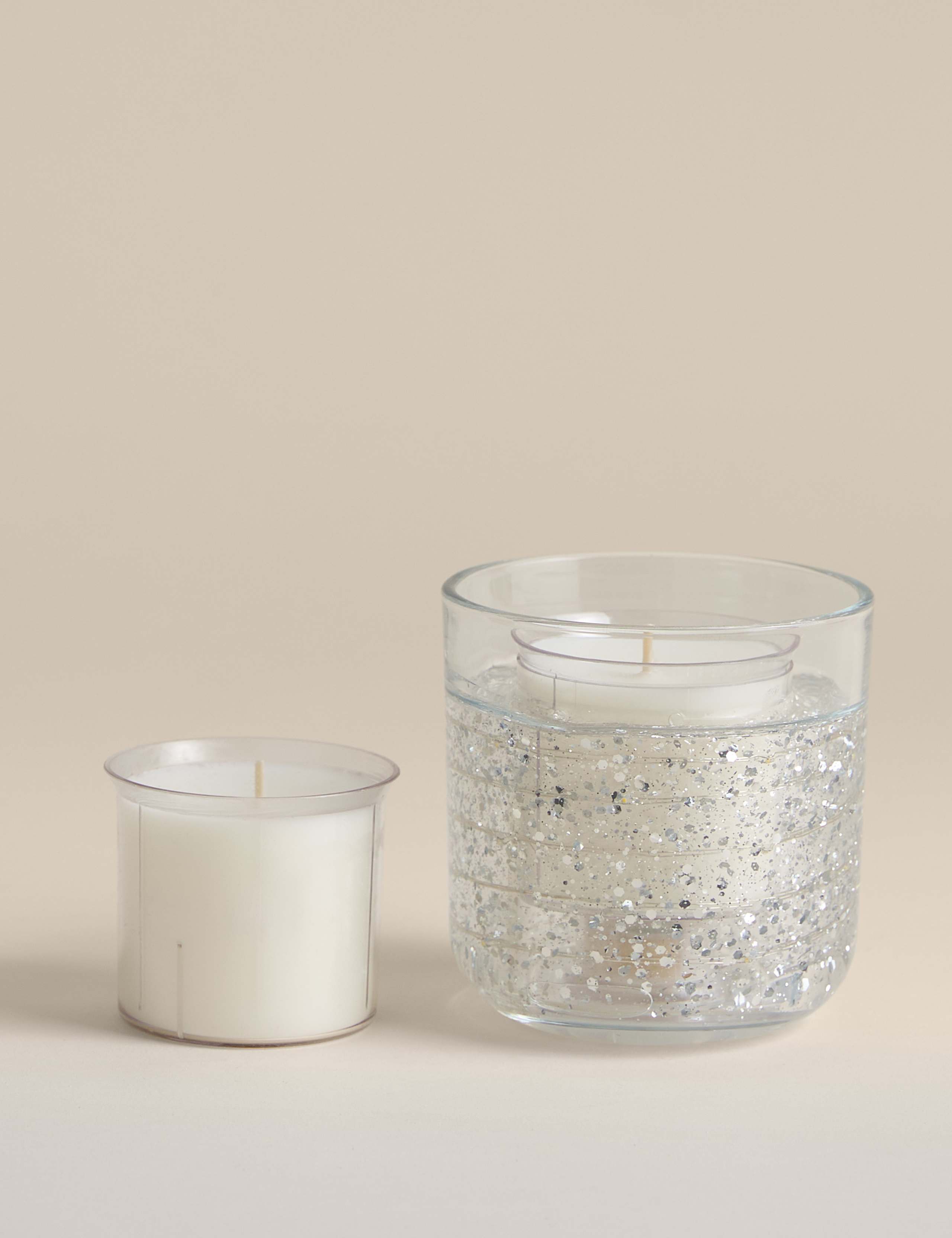 Neroli, Lime & Bergamot Light Up Candle & Refill Set 3 of 6