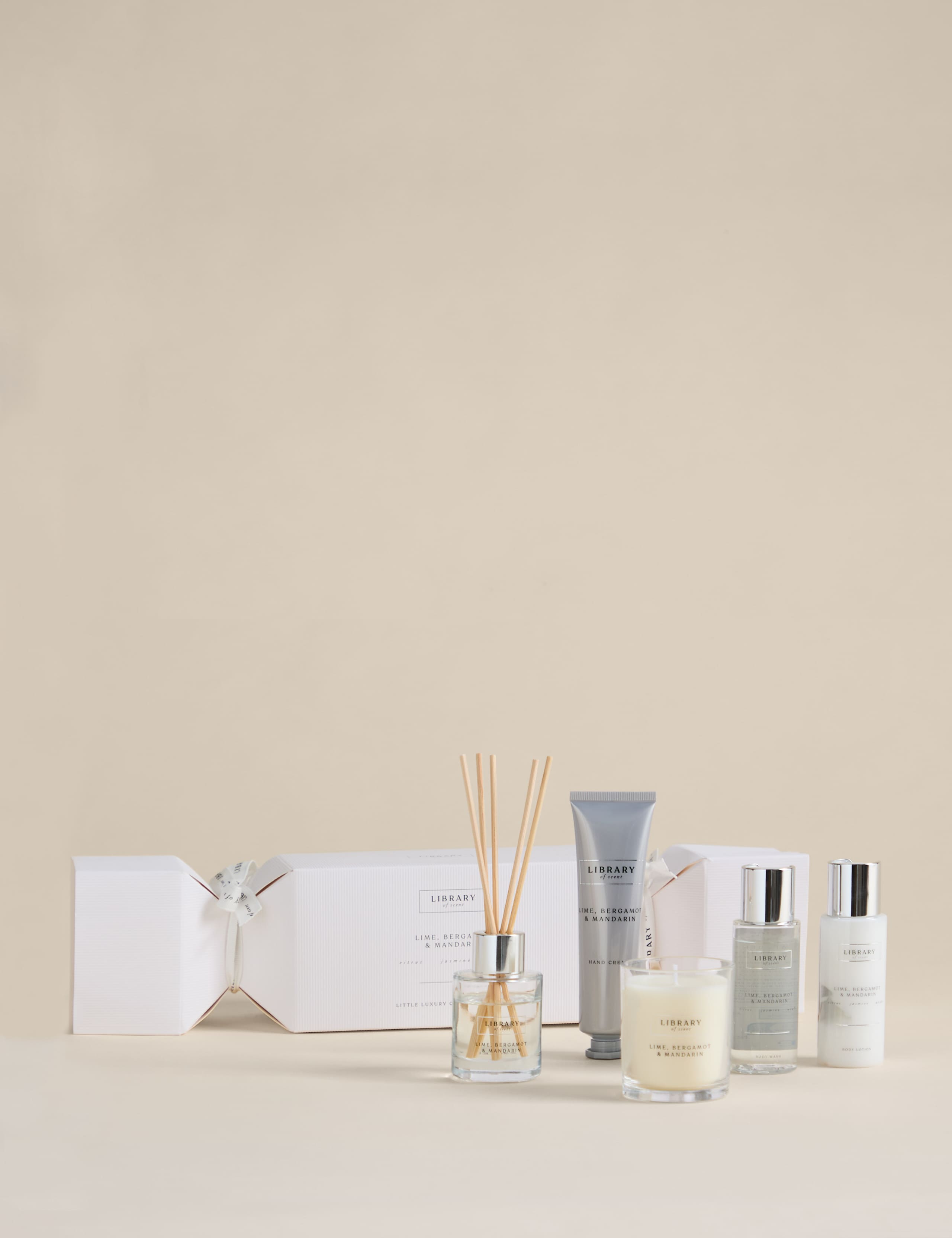 Lime, Bergamot & Mandarin Luxury Cracker Gift Set 1 of 5