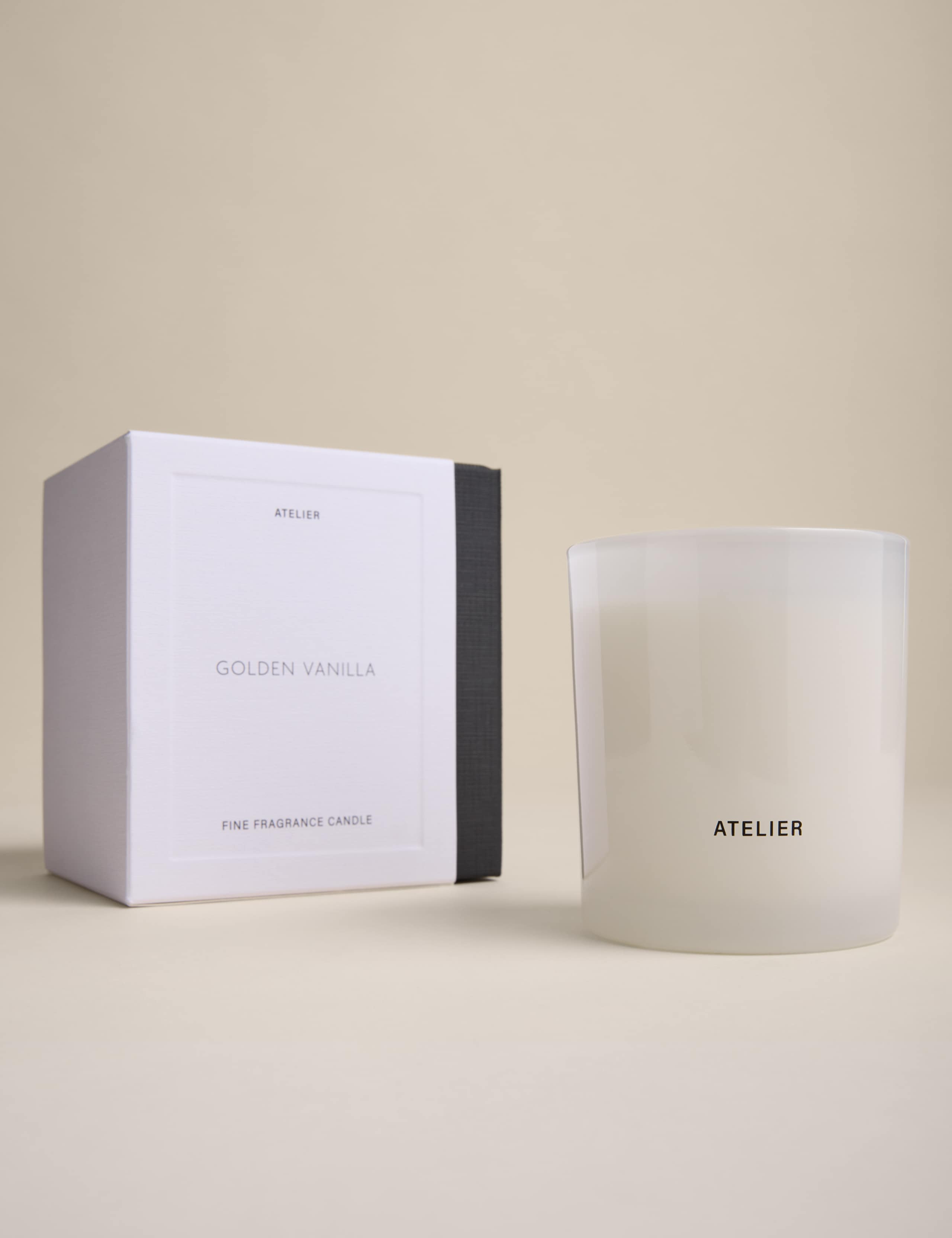 Golden Vanilla Scented Candle 1 of 6