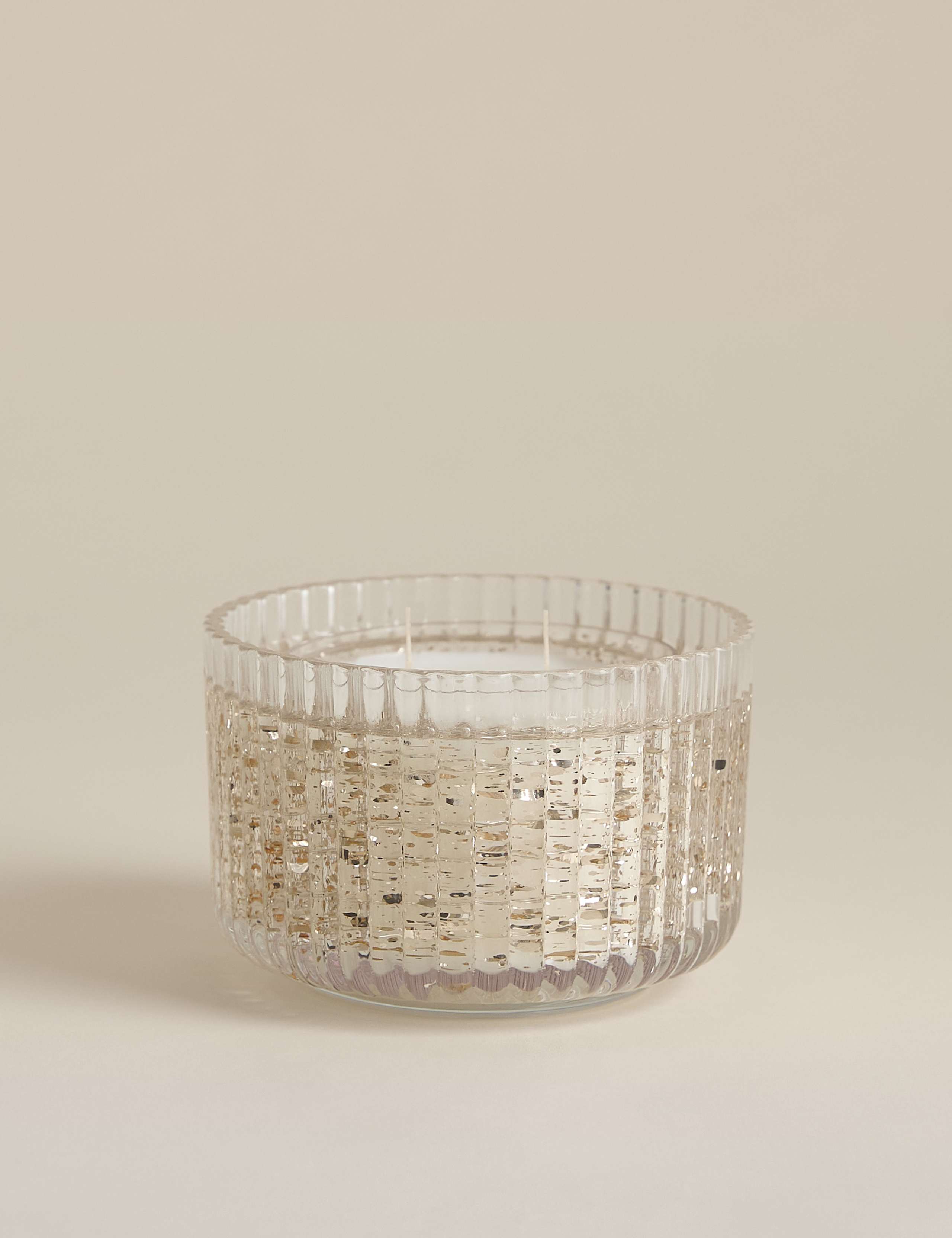 2 Wick Golden Light Up Candle 2 of 4