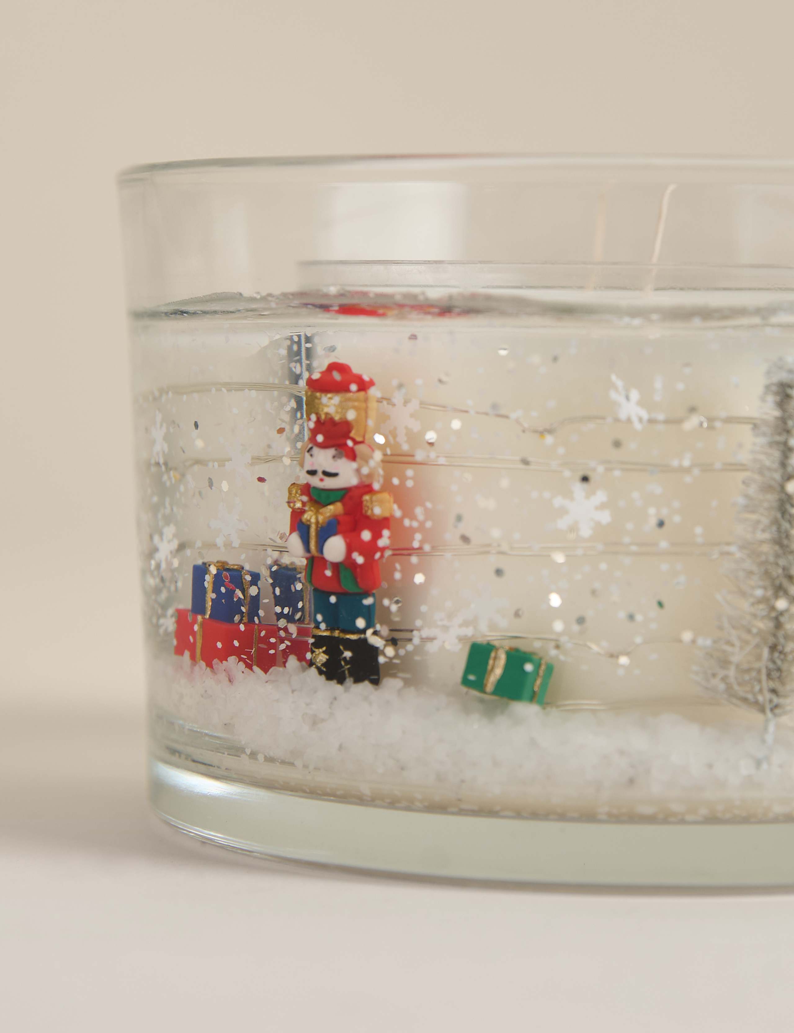 Nutcracker 2 Wick Light Up Scented Candle 4 of 4