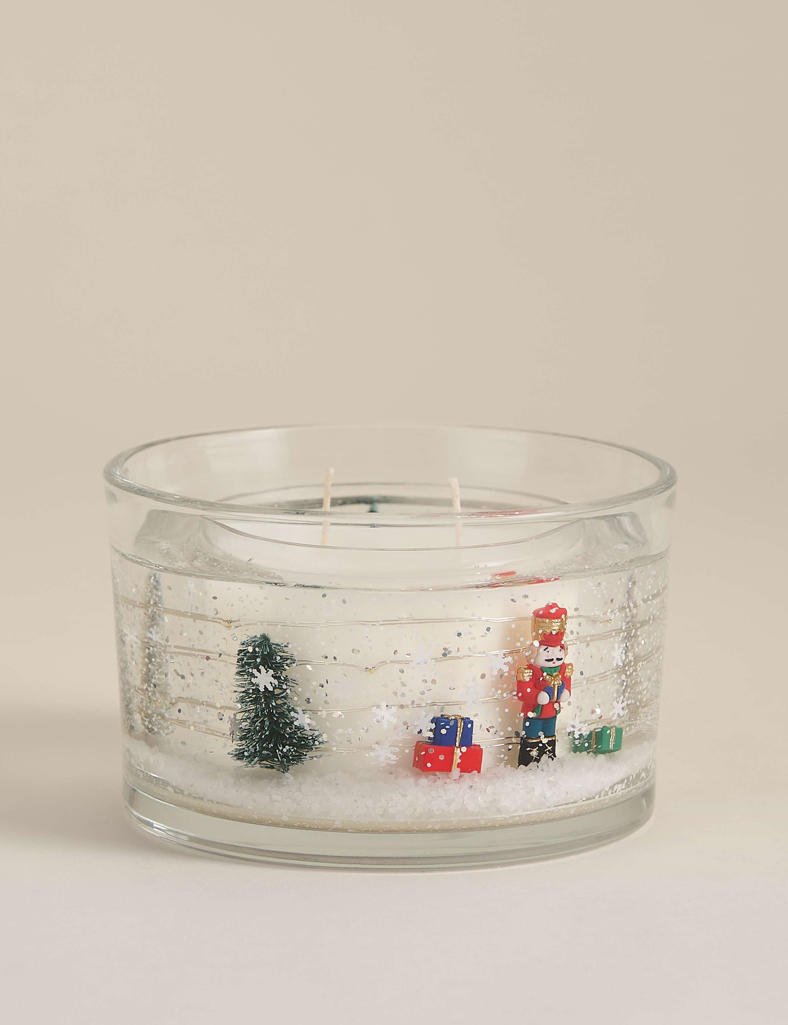 Nutcracker 2 Wick Light Up Scented Candle 2 of 4