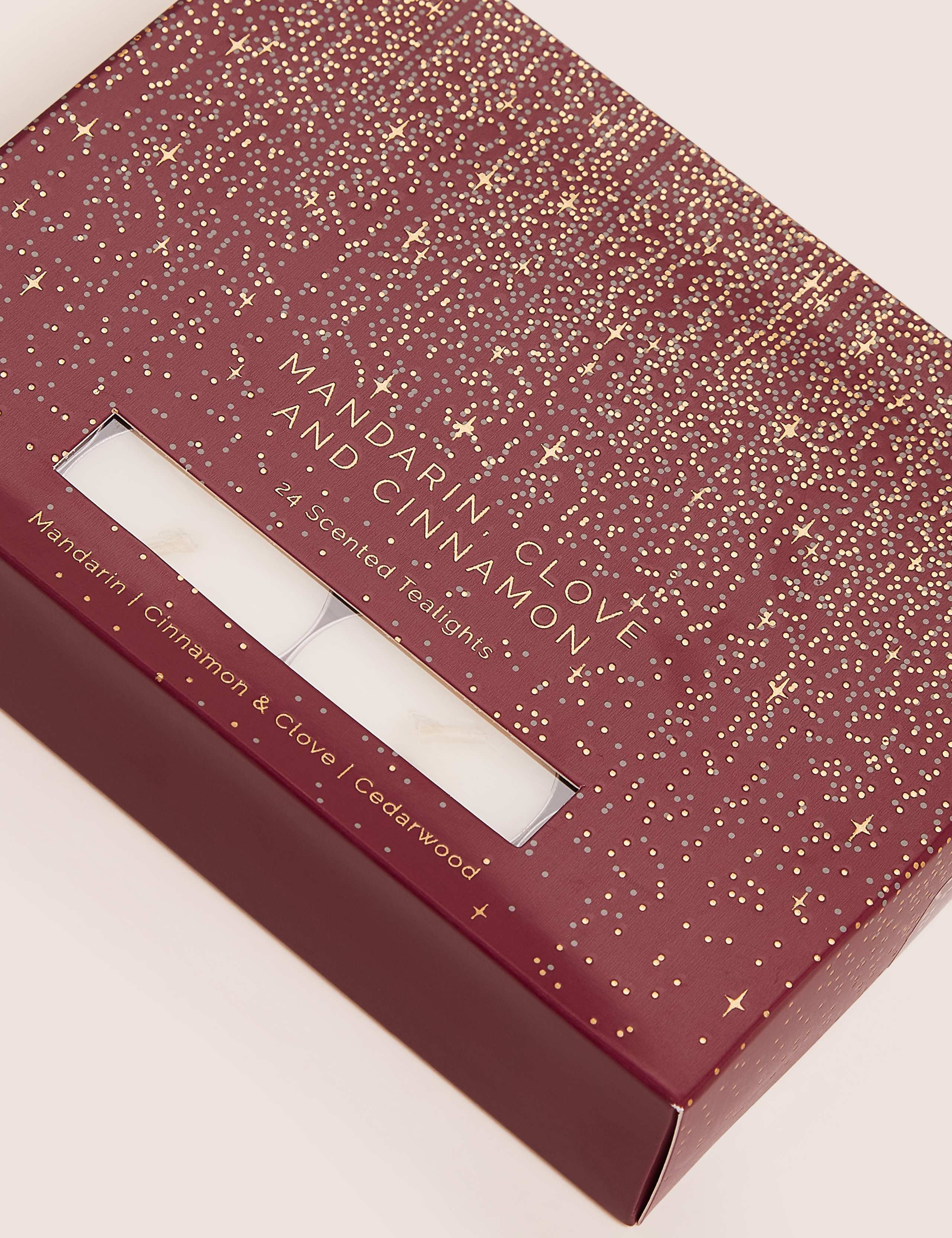 Mandarin Cinnamon & Clove 24 Tealights 2 of 3