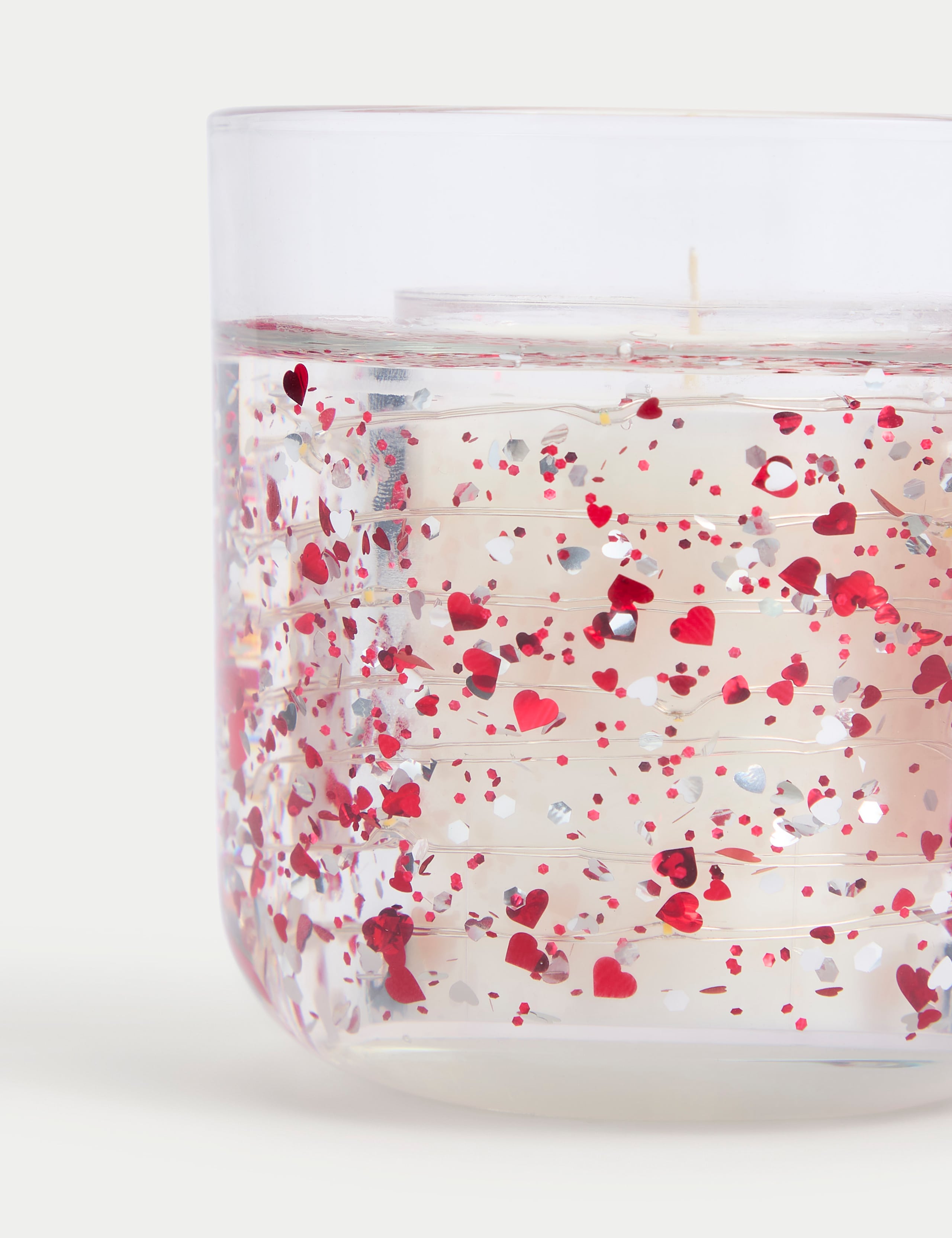 Yuzu & Pomegranate Heart Light Up Candle 4 of 4
