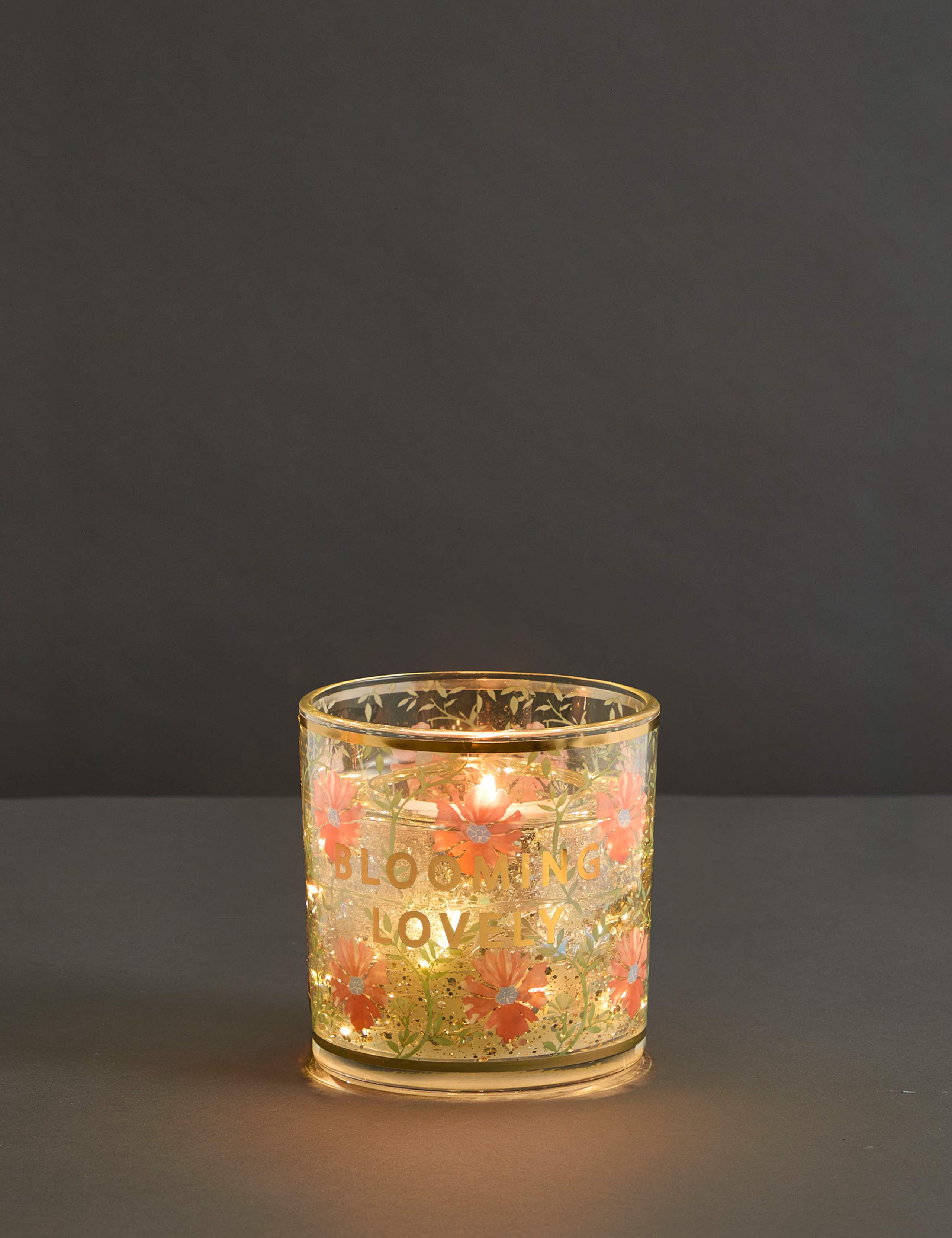Blooming Lovely Light Up Candle 1 of 4
