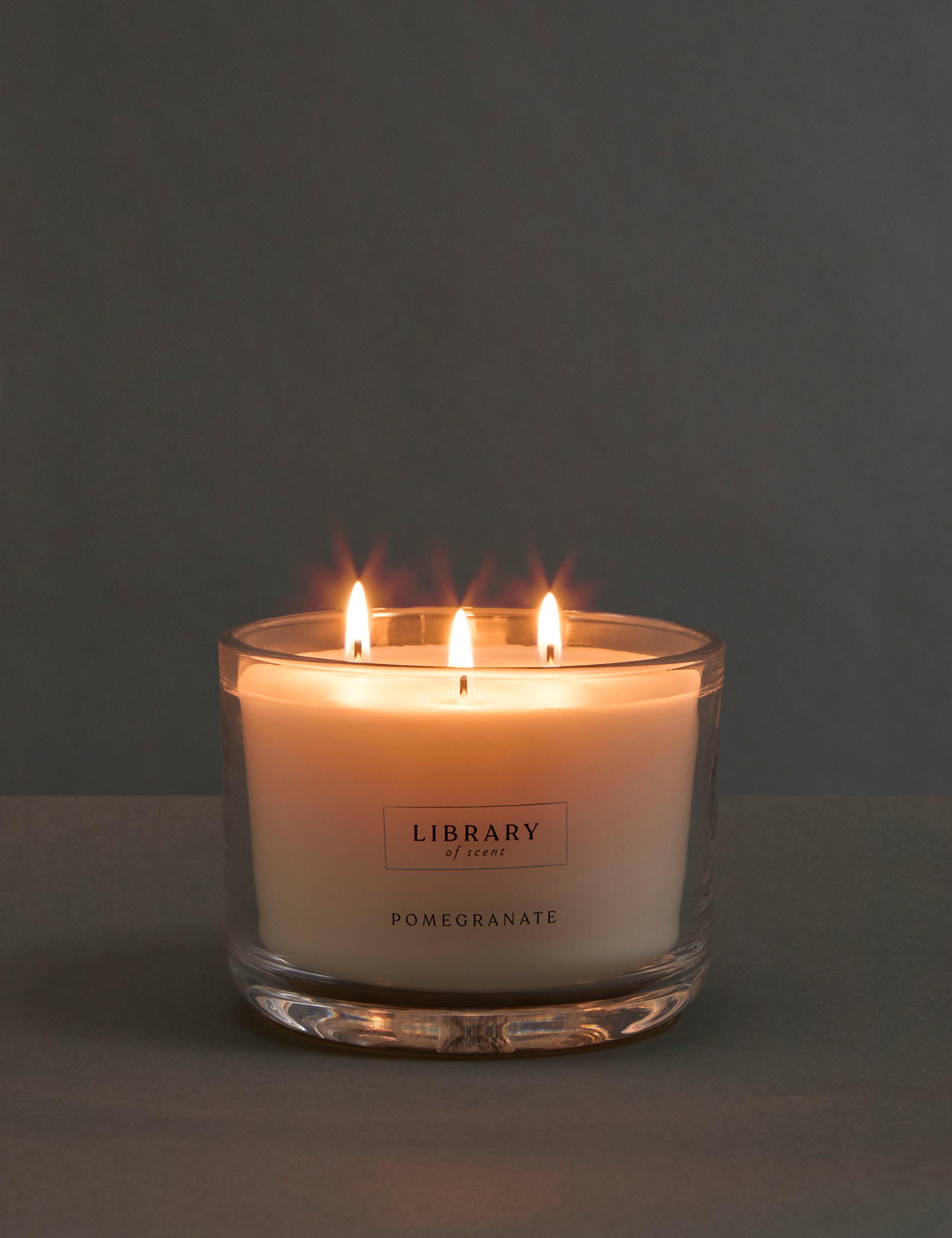 Pomegranate 3 Wick Candle 2 of 5