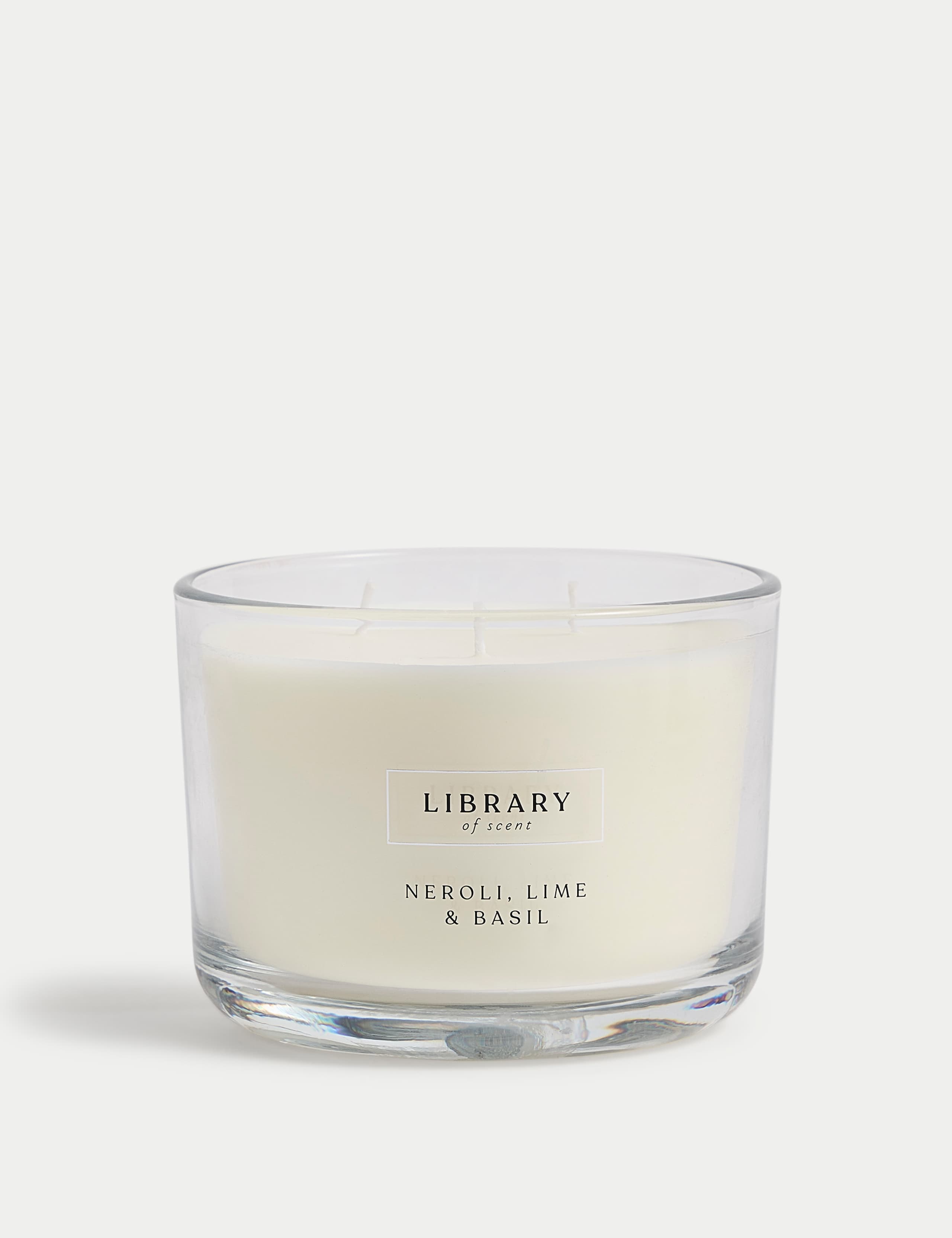 Neroli, Lime & Basil 3 Wick Candle 2 of 4