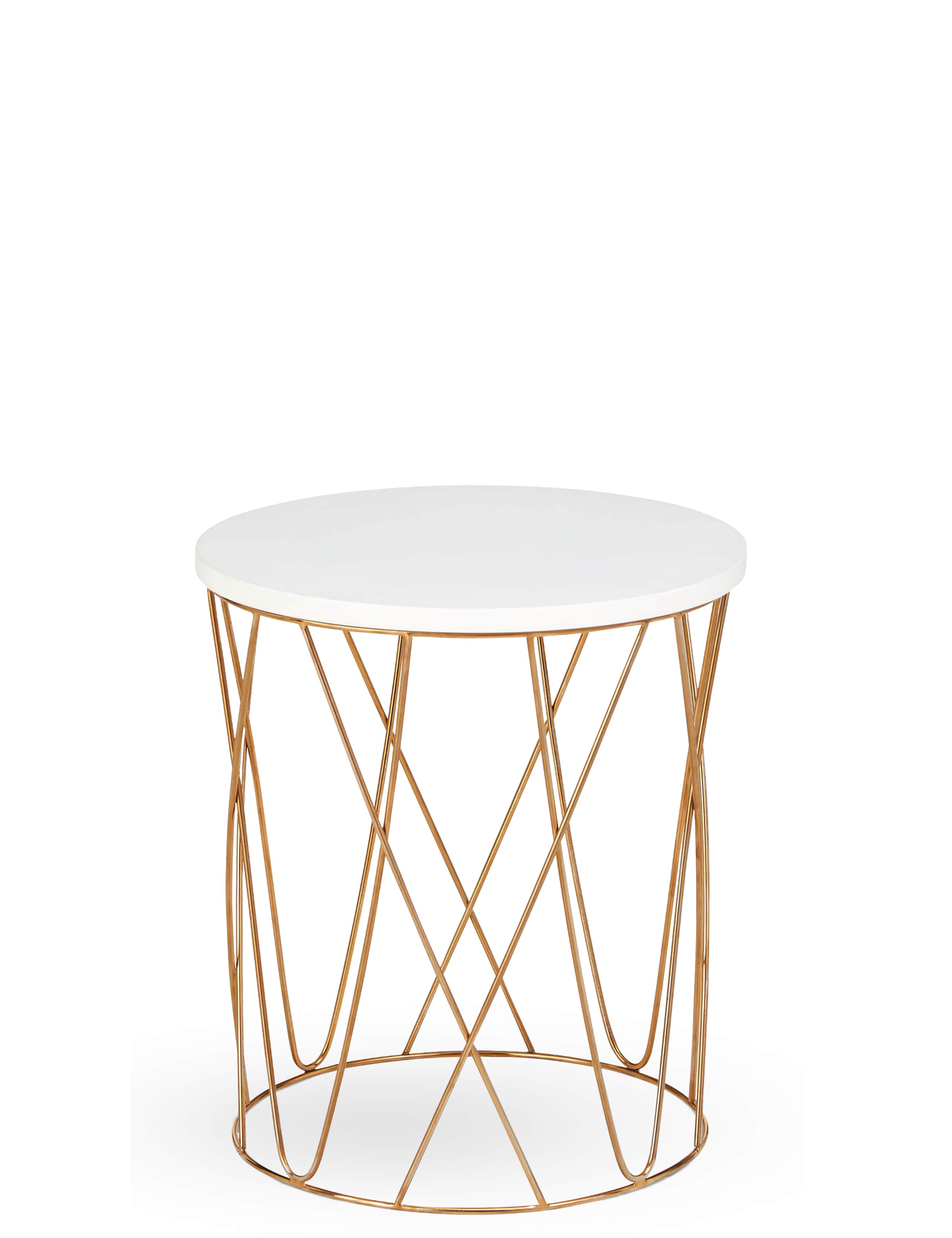 Lena Copper Side Table 1 of 5